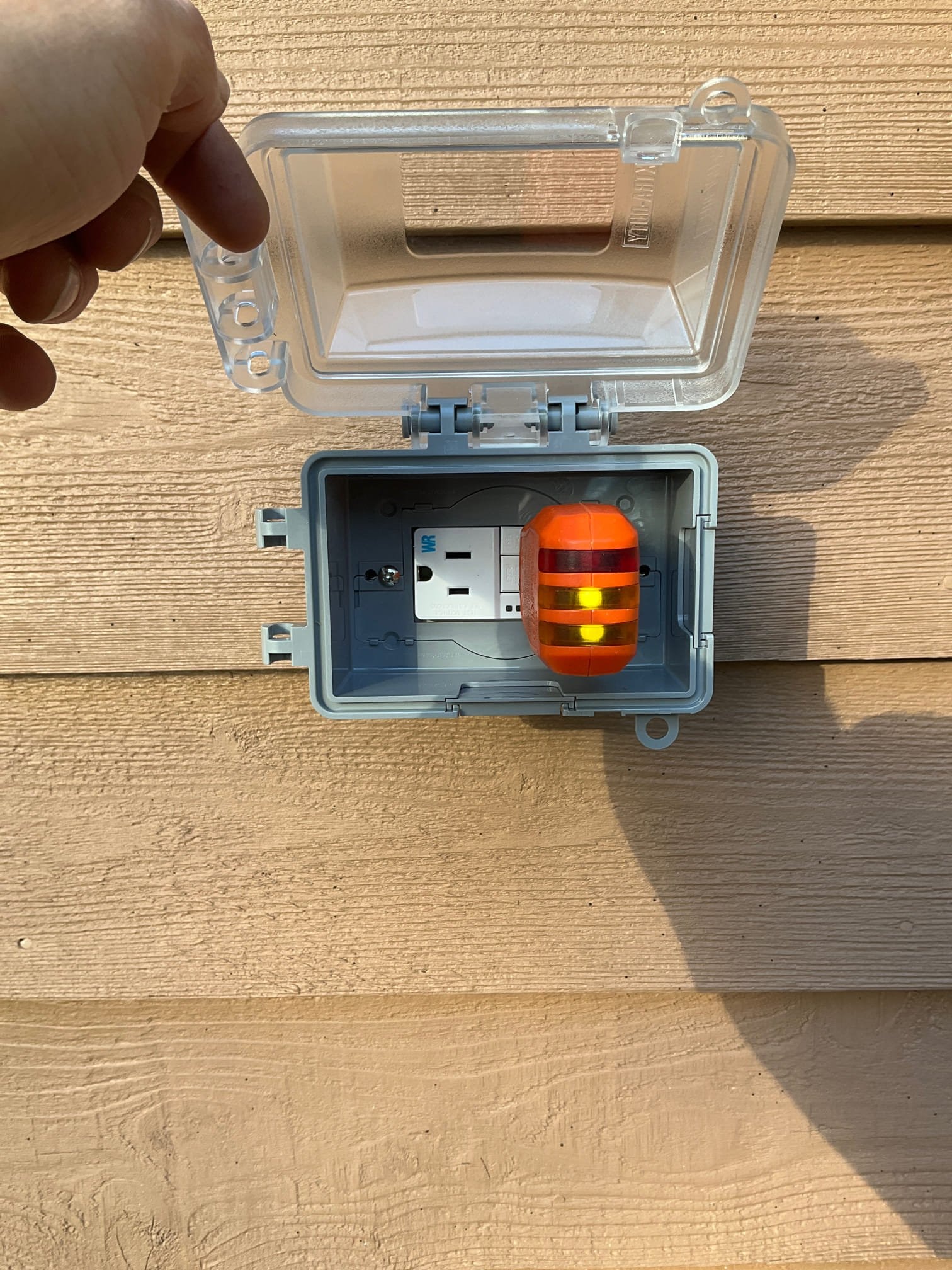 Circuit Extension & Weather-Resistant Outlet Install in Concord completed by Touchstone Electric