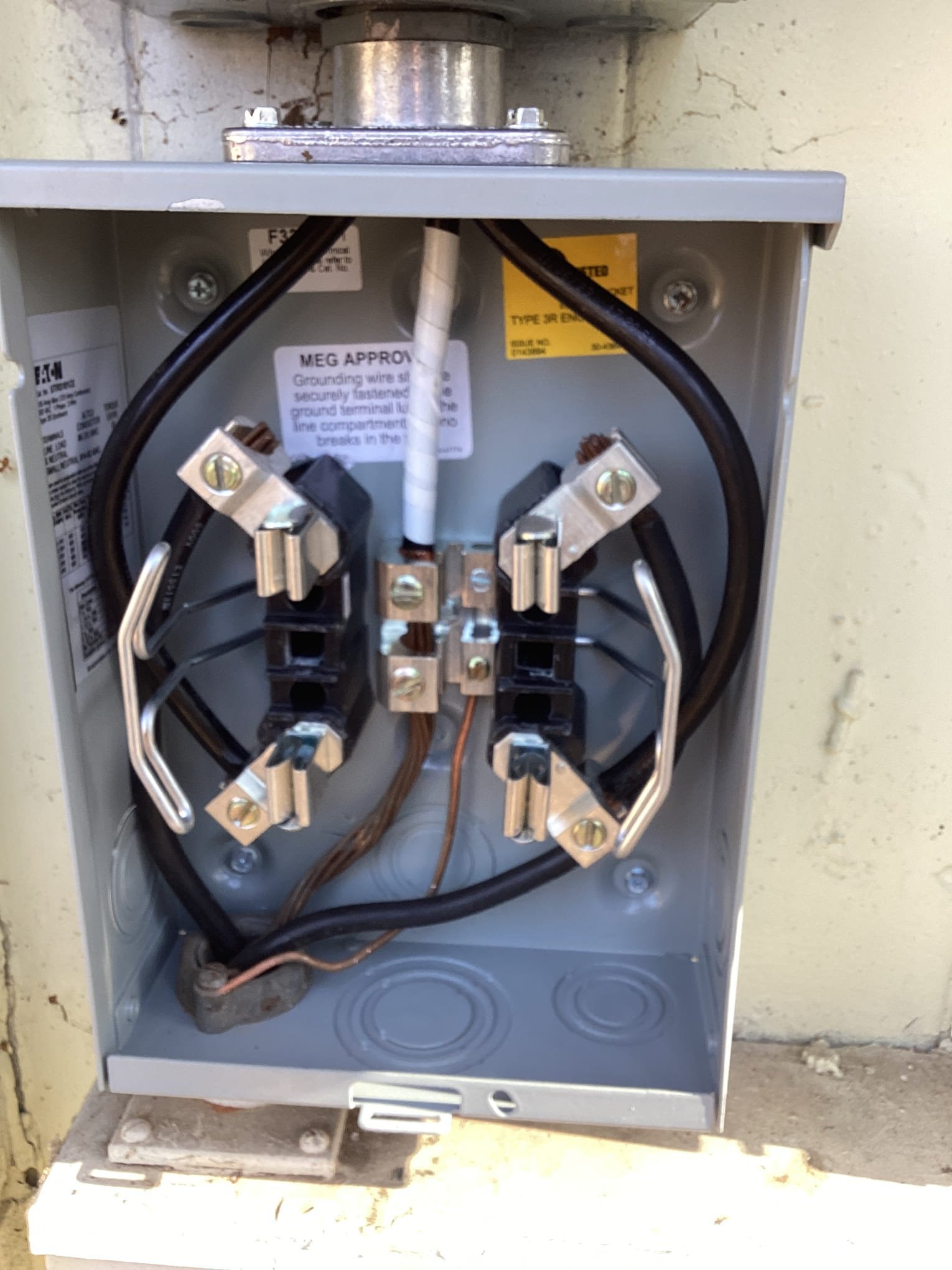 125A Meter Base Replacement & Whole-Home Surge in Charlotte, NC completed by Touchstone Electric