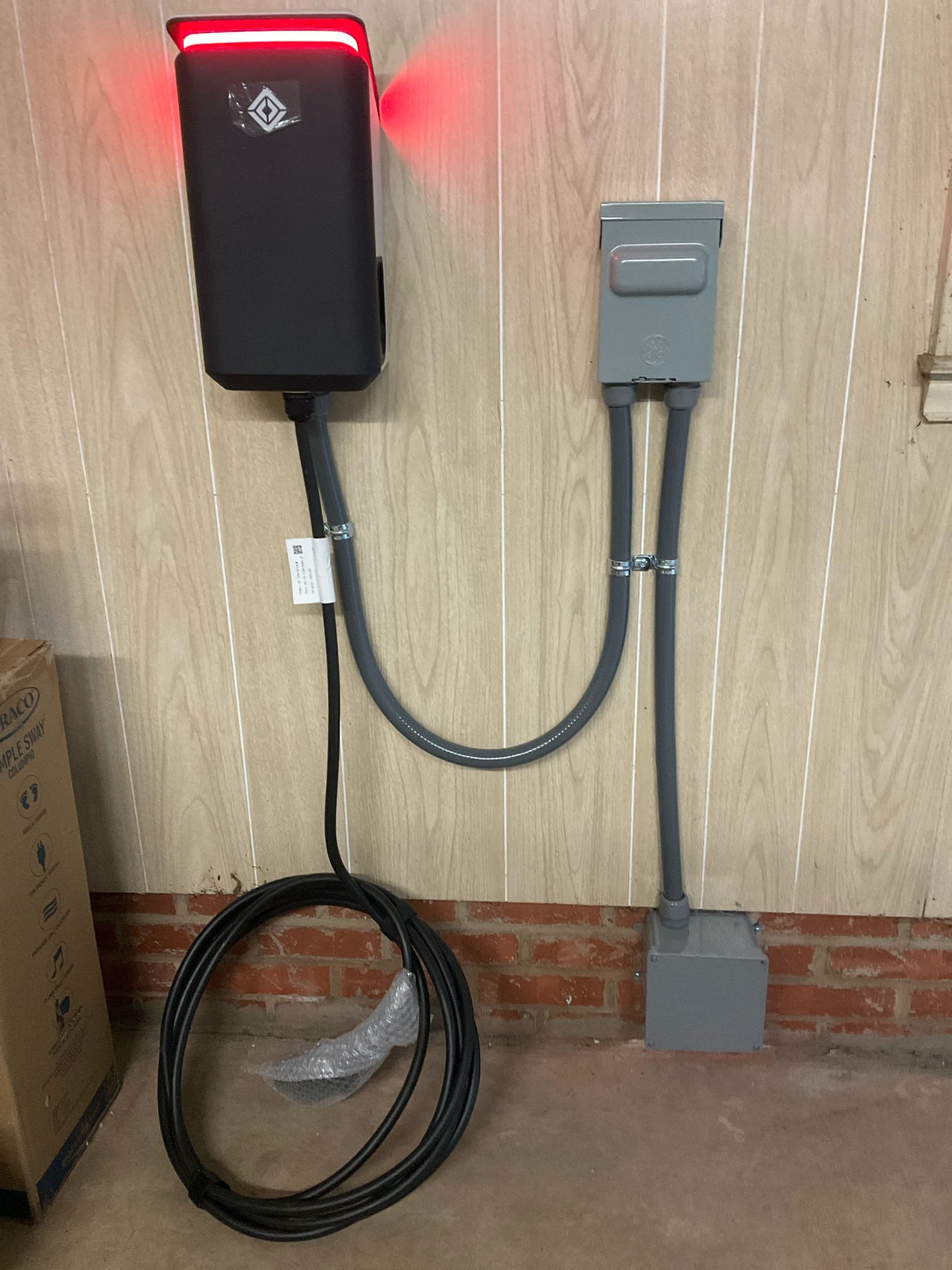 Level 2 EV Charger Installation & Panel Tune-Up in Charlotte completed by Touchstone Electric