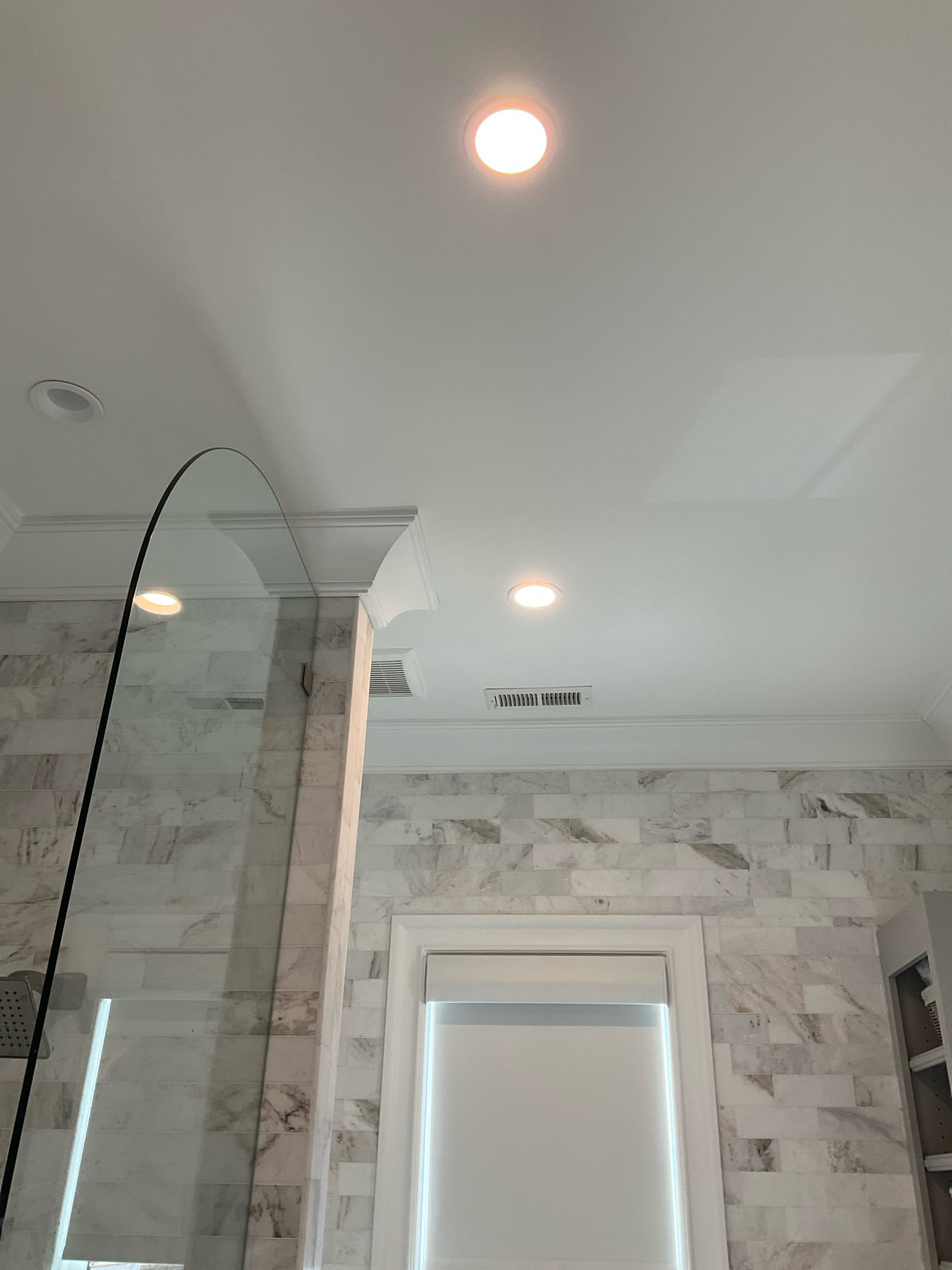 Recessed Lighting Trim & LED Bulb Replacement in Matthews, NC completed by Touchstone Electric
