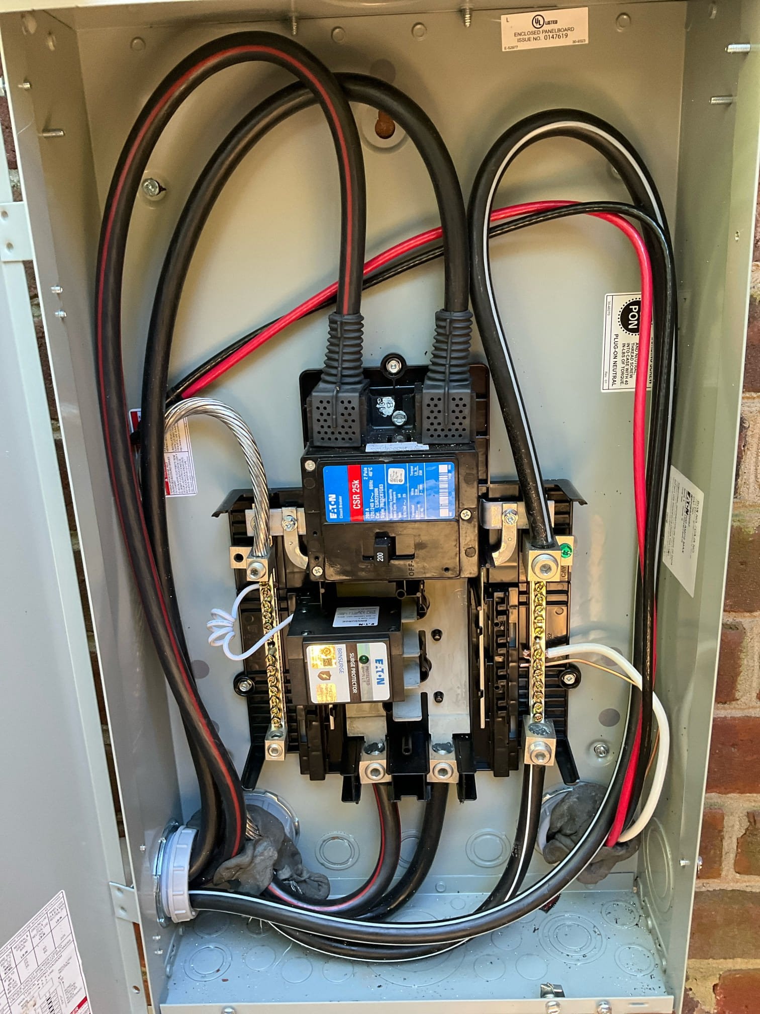 400 Amp Service Upgrade & Outdoor Electrical in Charlotte, NC completed by Touchstone Electric
