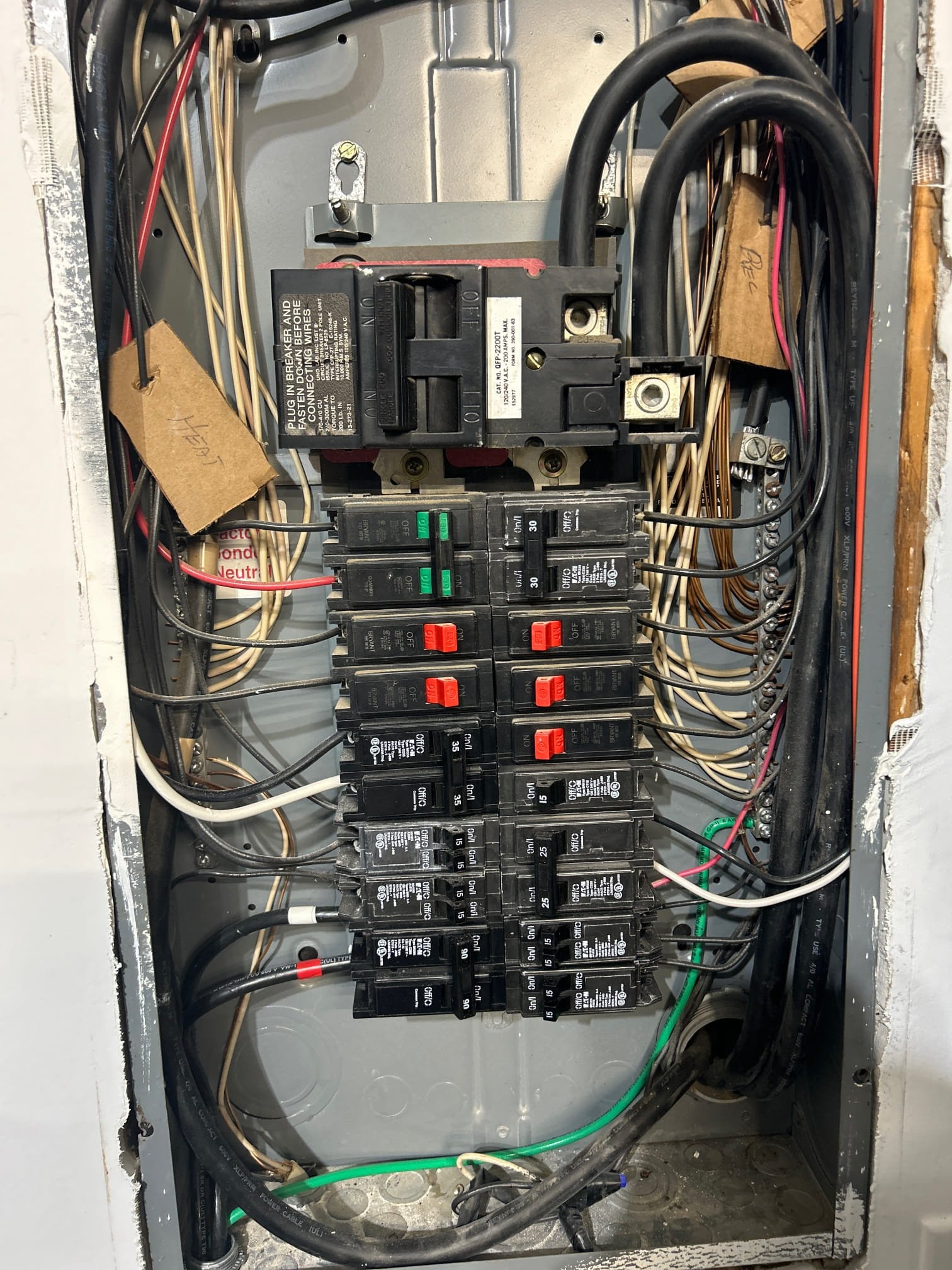200A Electrical Panel Upgrade & Surge Protection in Fort Mill completed by Touchstone Electric
