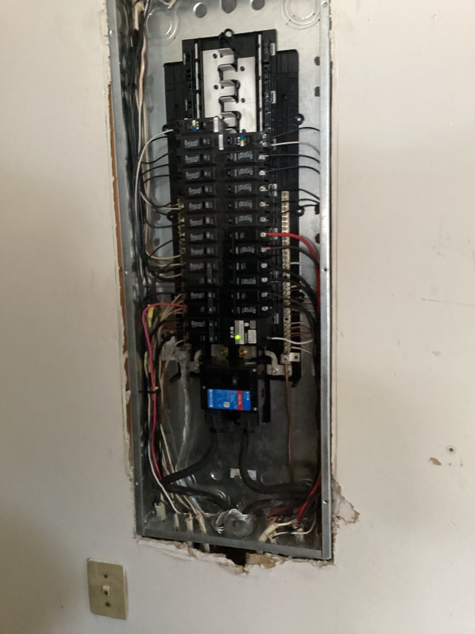 200A Electrical Panel Upgrade & Surge Protection | Matthews, NC completed by Touchstone Electric
