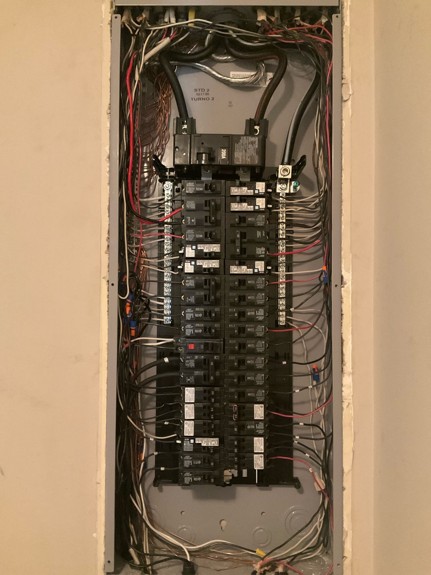 200 Amp Electrical Panel Upgrade & Surge Protection in Charlotte completed by Touchstone Electric