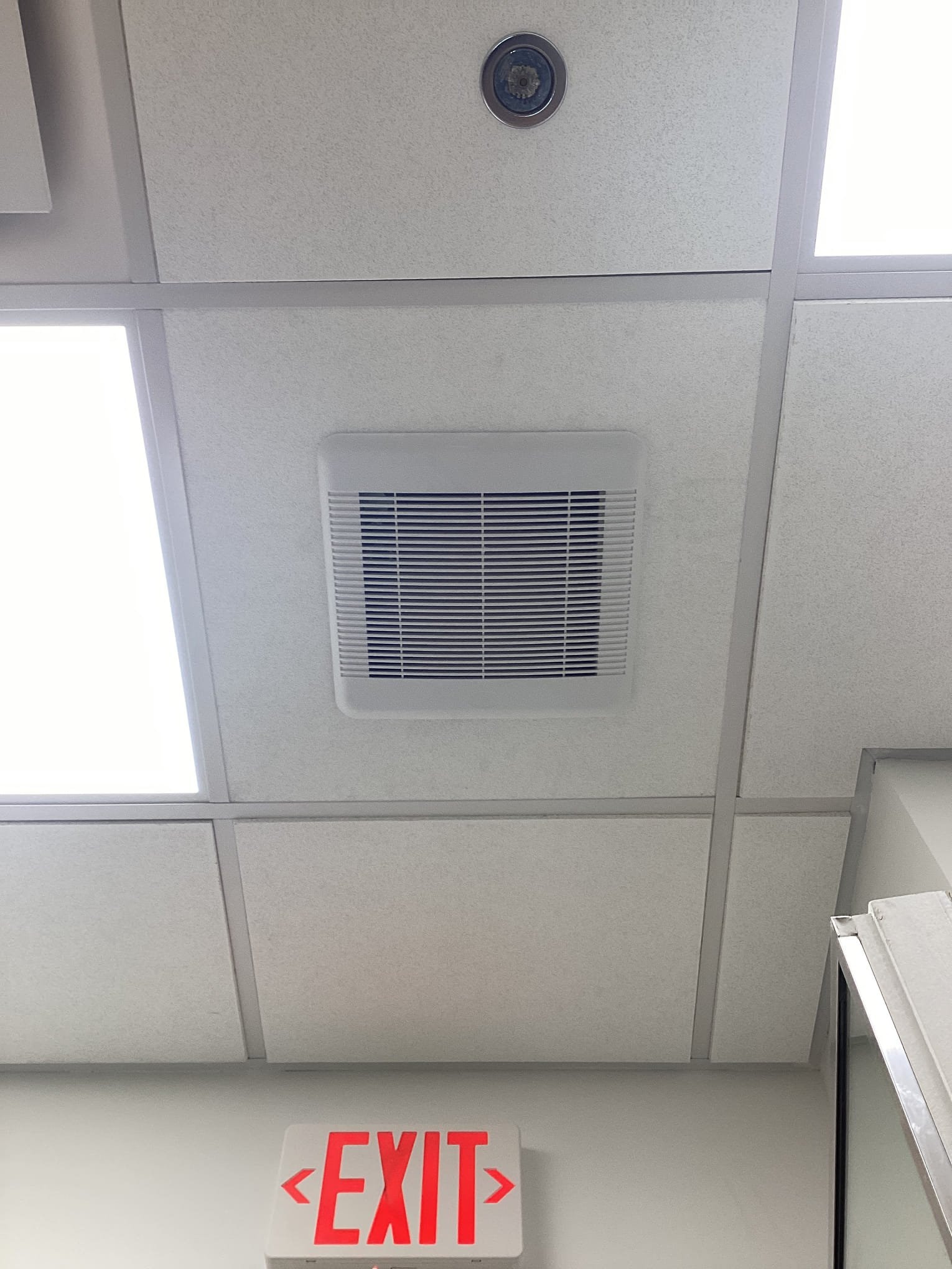 Bathroom Exhaust Fan Installation & Hardwiring in Raleigh completed by Touchstone Electric