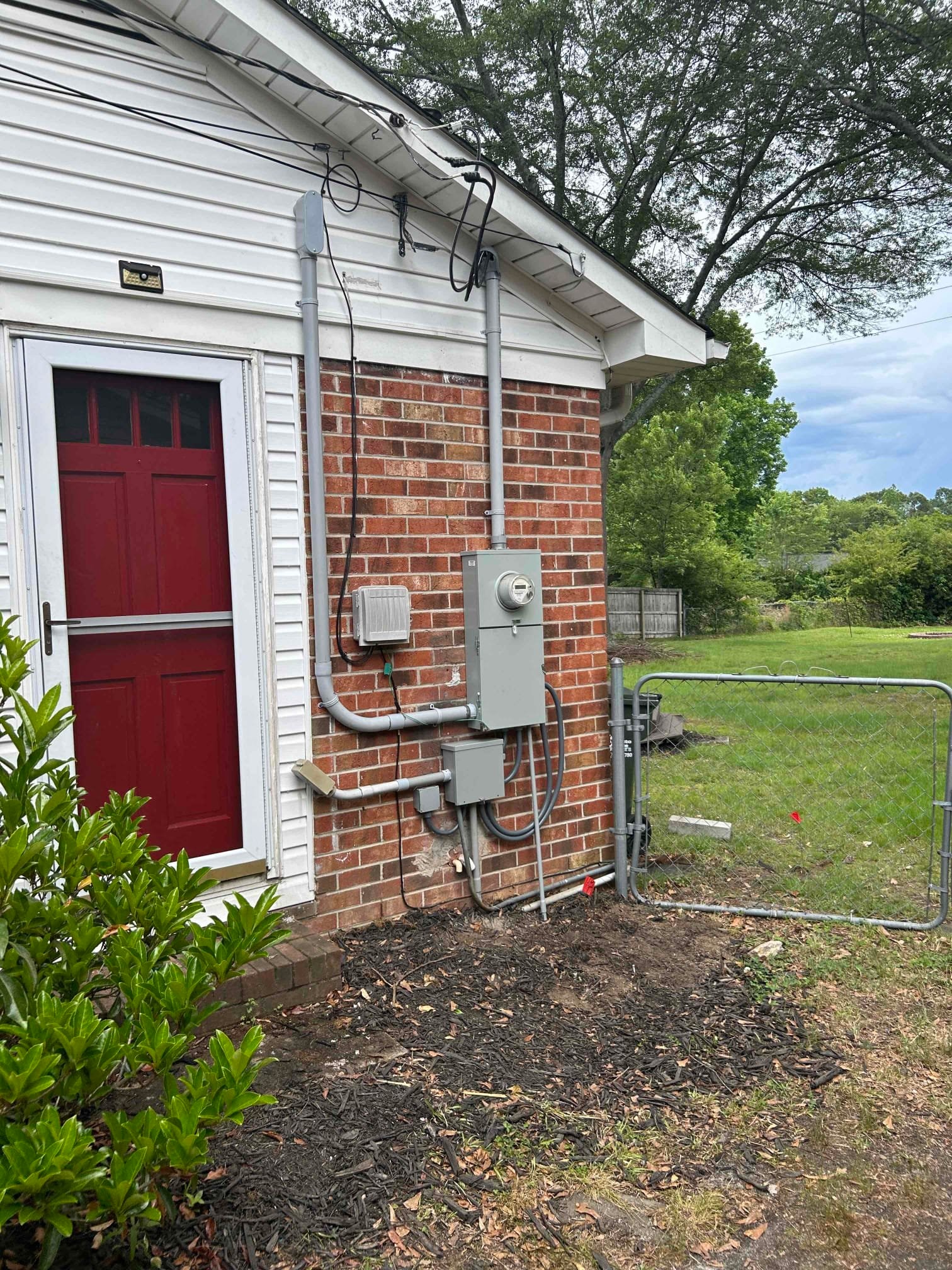 200A Service Upgrade: Meter Panel Combo & 100A Subpanel in Taylors, SC completed by Touchstone Electric