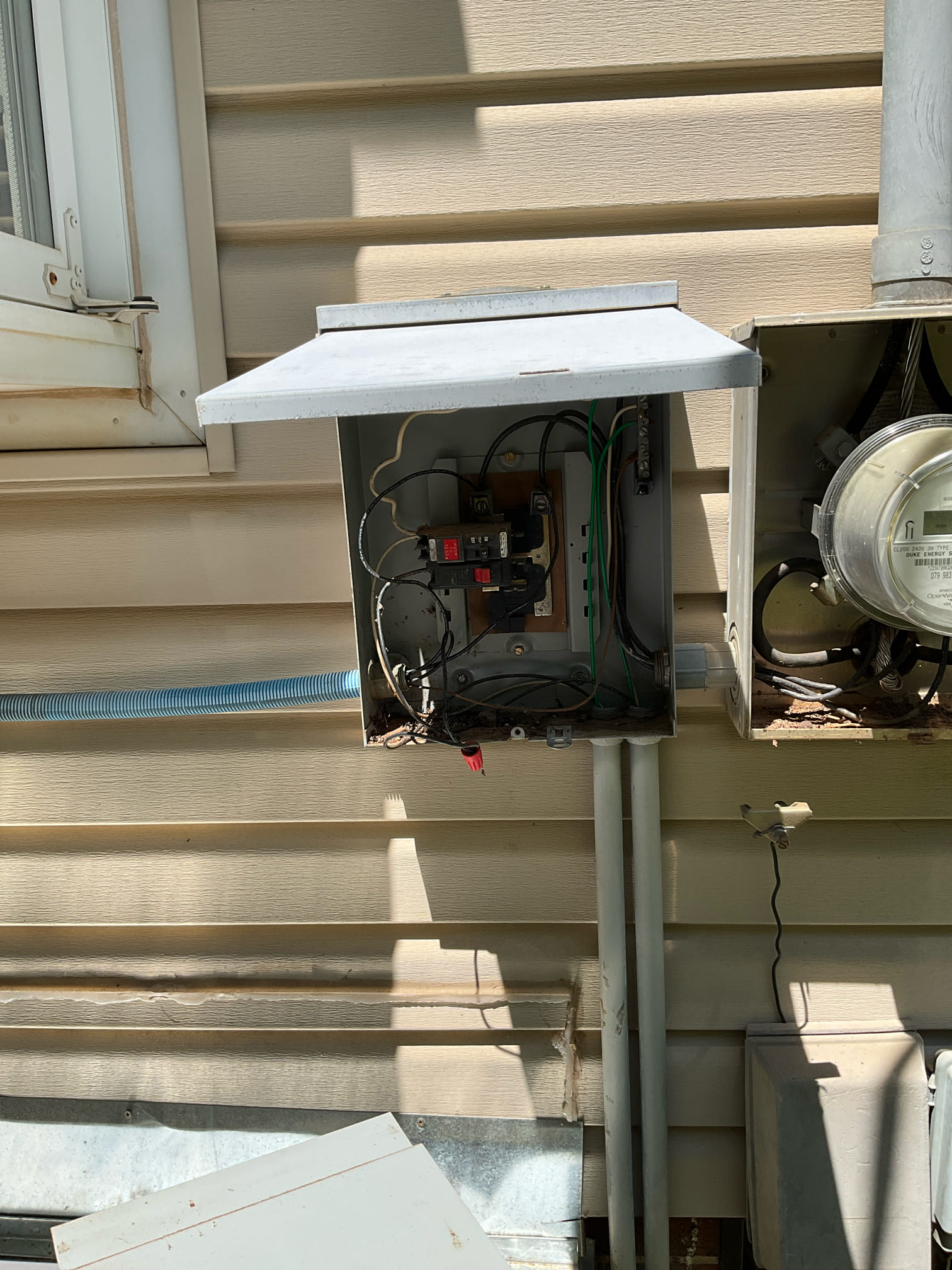 200A Panel Upgrade & Meter Base Replacement in Simpsonville, SC completed by Touchstone Electric