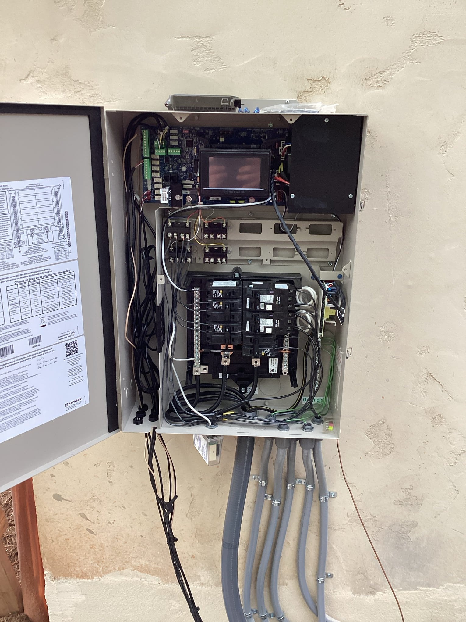 Pool Electrical Hookups & Surge Protection in Tryon, NC completed by Touchstone Electric