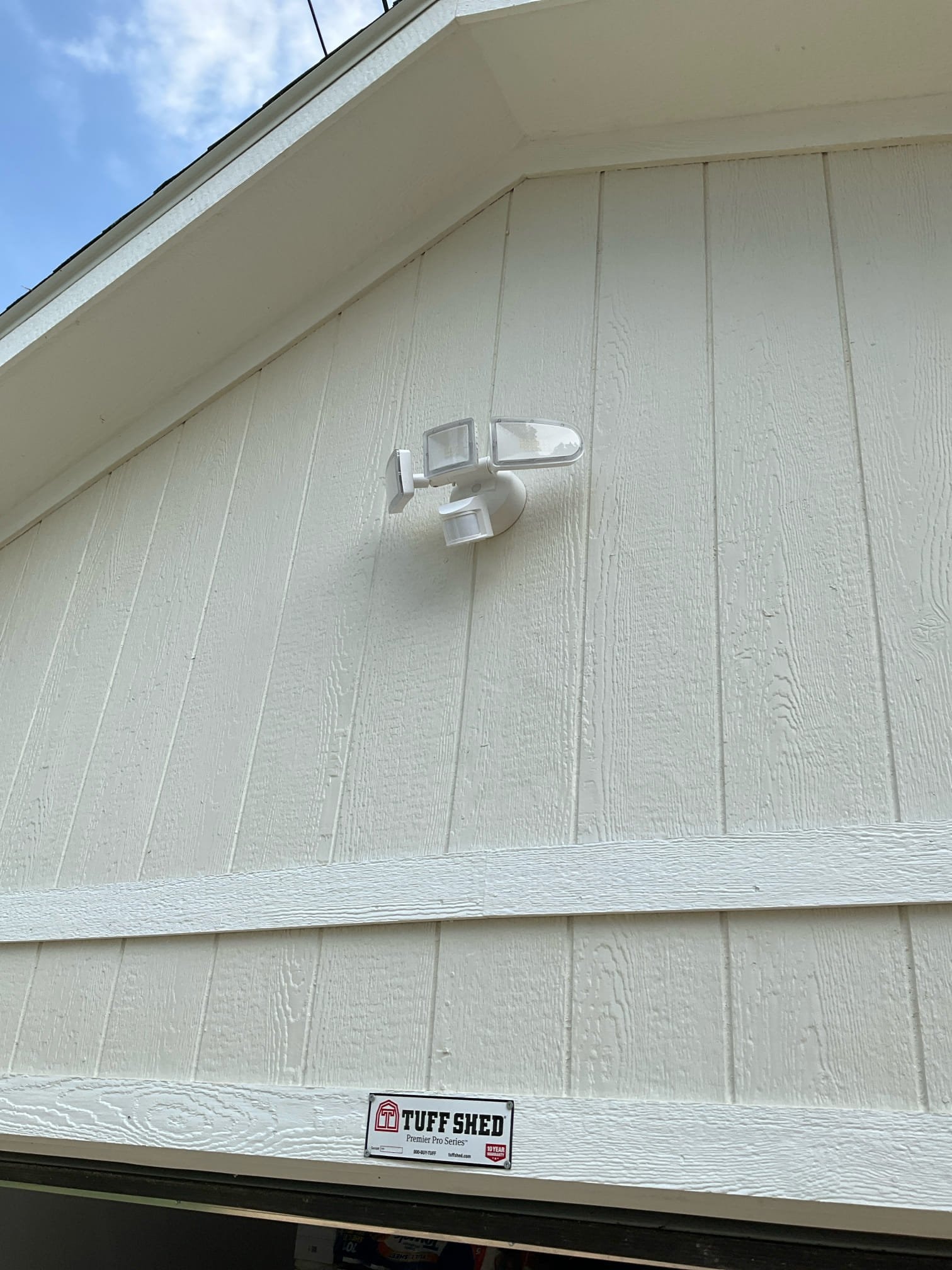 Garage Electrical Power & Wiring Trim-Out in Stanley, NC completed by Touchstone Electric
