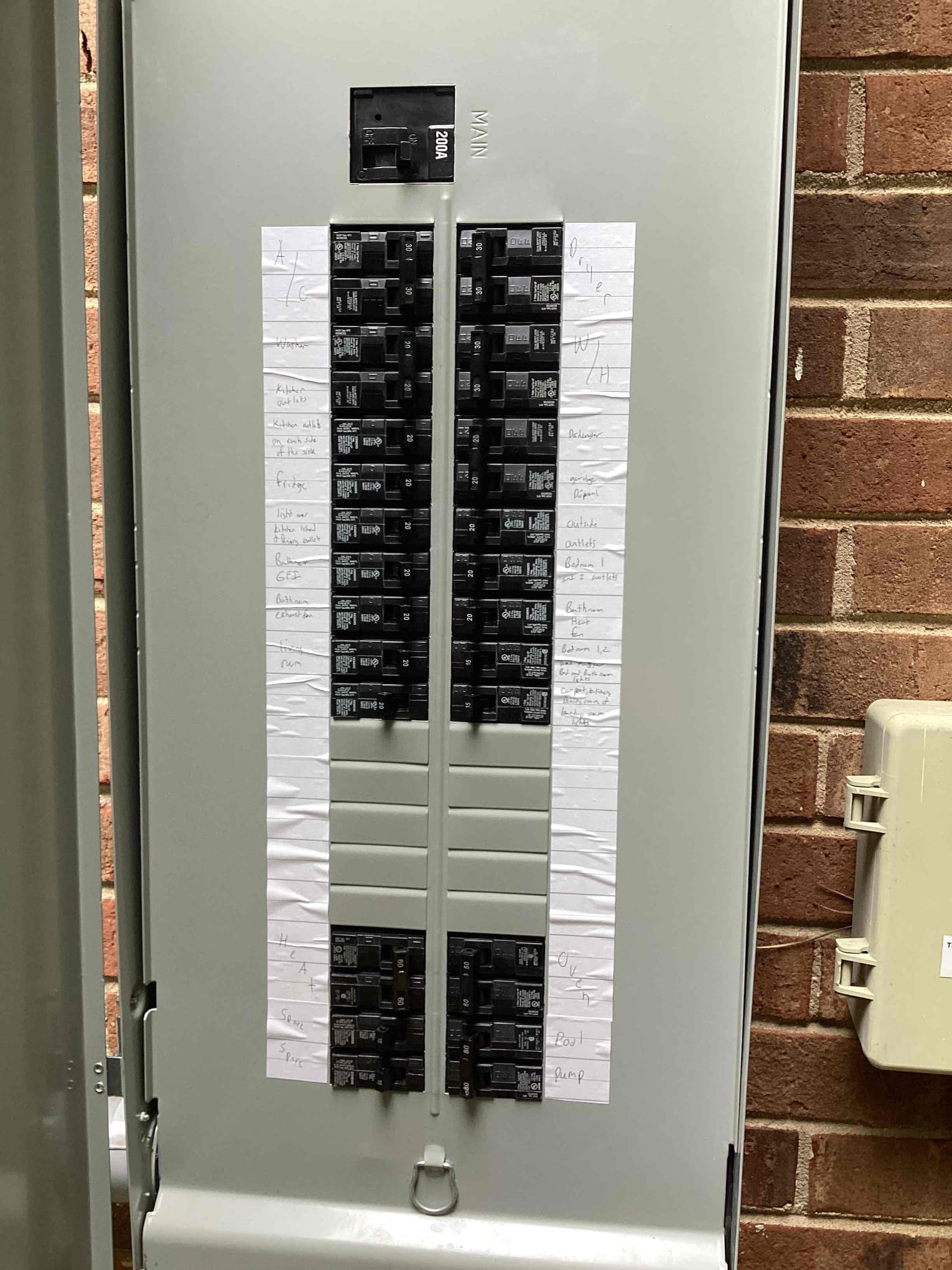 Recessed Can Light Installation & Panel Labeling in Raleigh, NC completed by Touchstone Electric