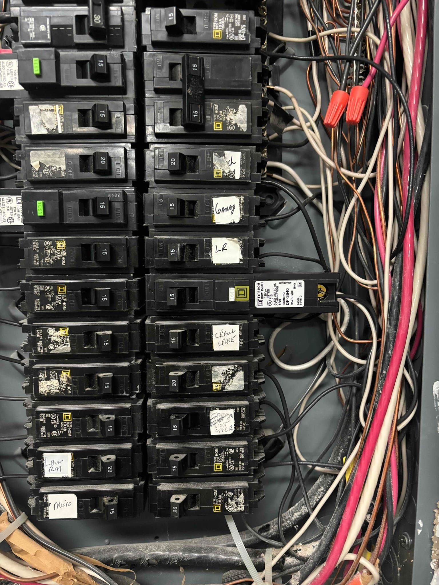 AFCI Circuit Breaker Replacement in Raleigh, NC | 15A Square D