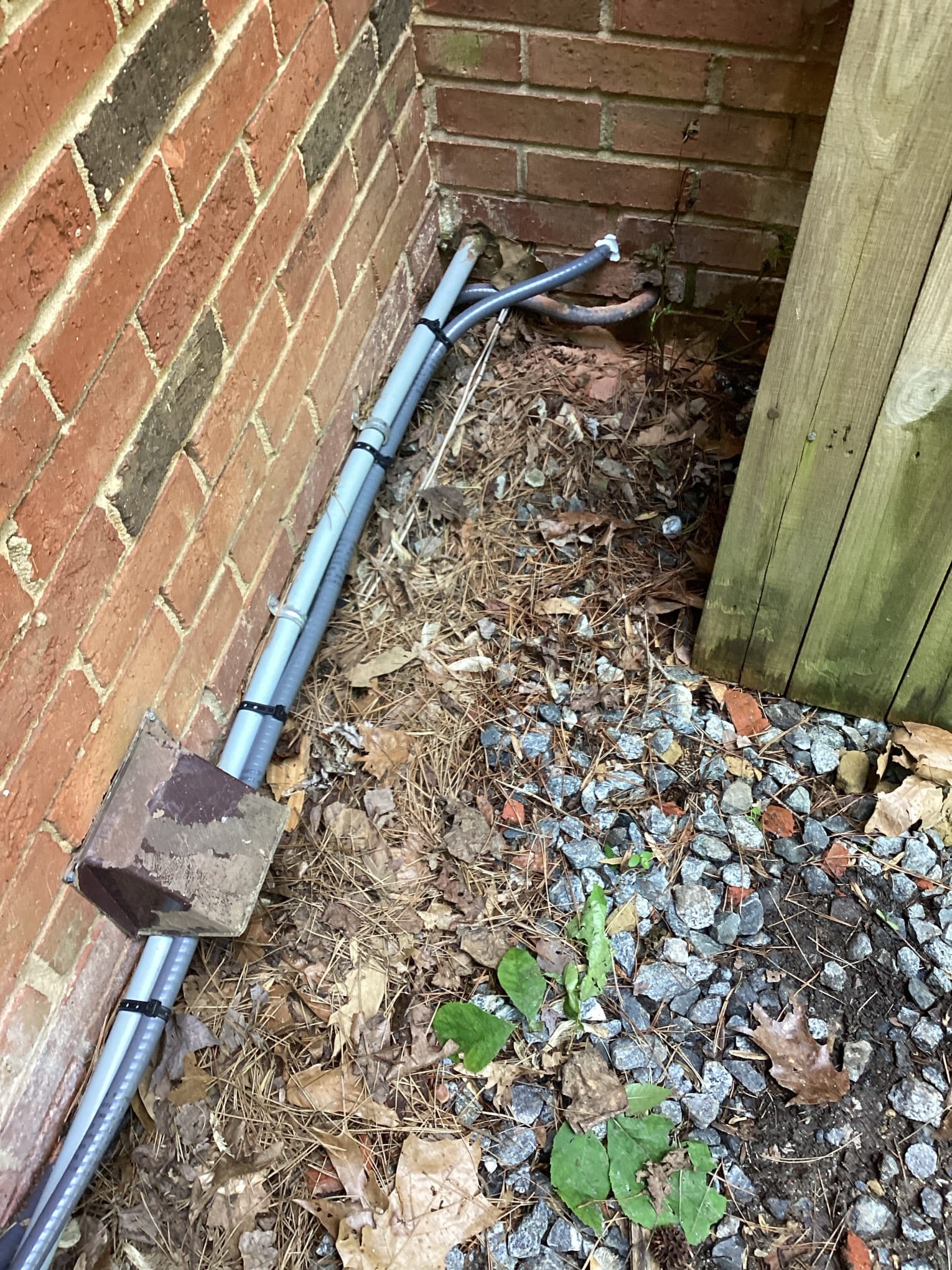 Crawlspace Conduit & Dehumidifier Outlet Install | Mooresville completed by Touchstone Electric