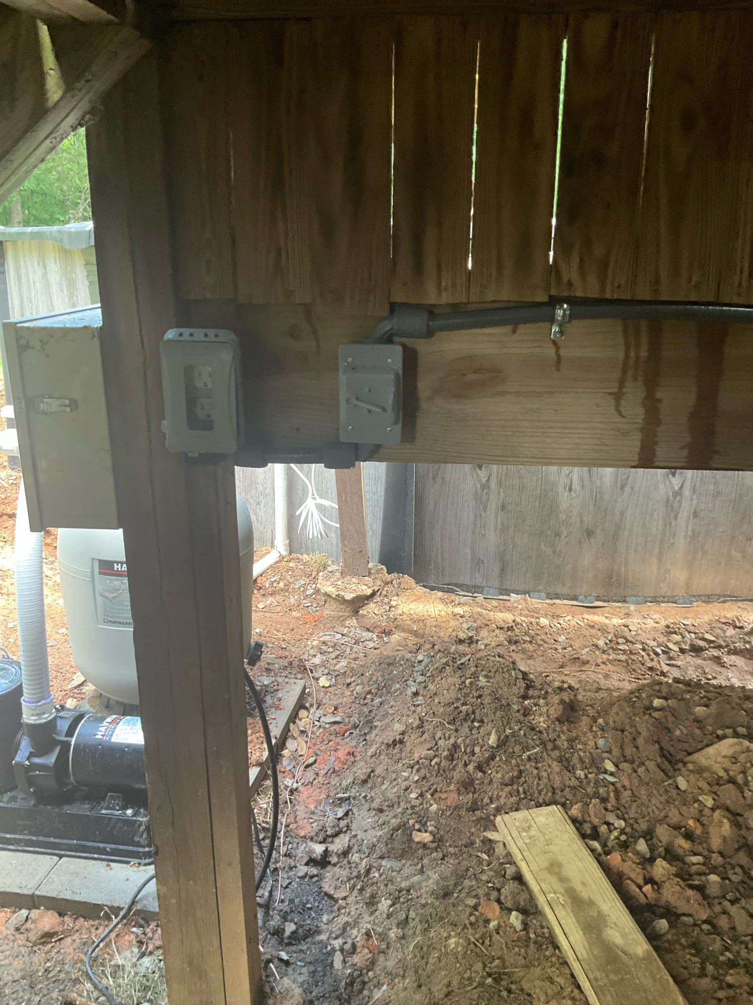 Exterior UF Wire Termination in Weatherproof Box | Monroe, NC