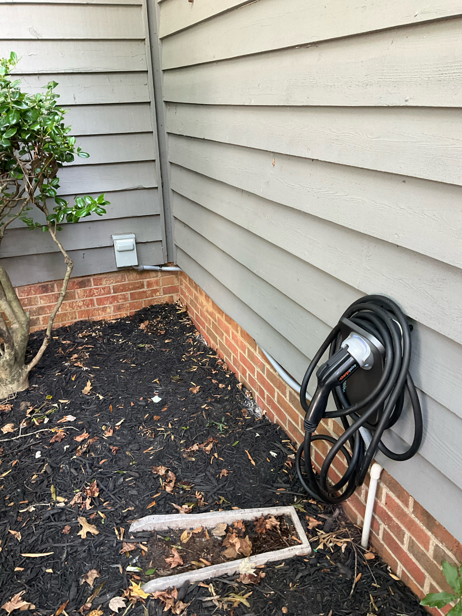 Level 2 EV Charger Install with New Subpanel in Charlotte, NC completed by Touchstone Electric