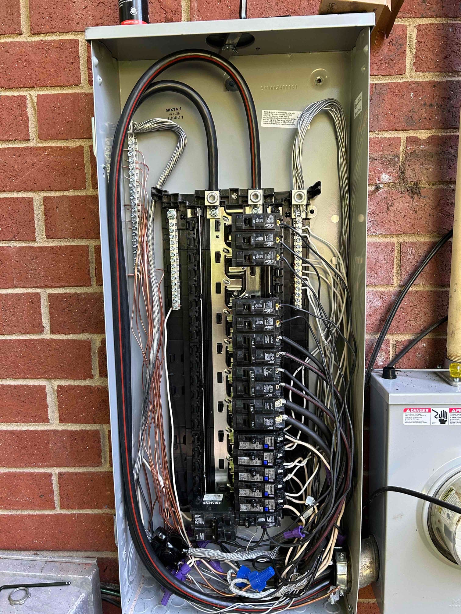 200A Electrical Panel & Meter Base Upgrade in Indian Trail, NC