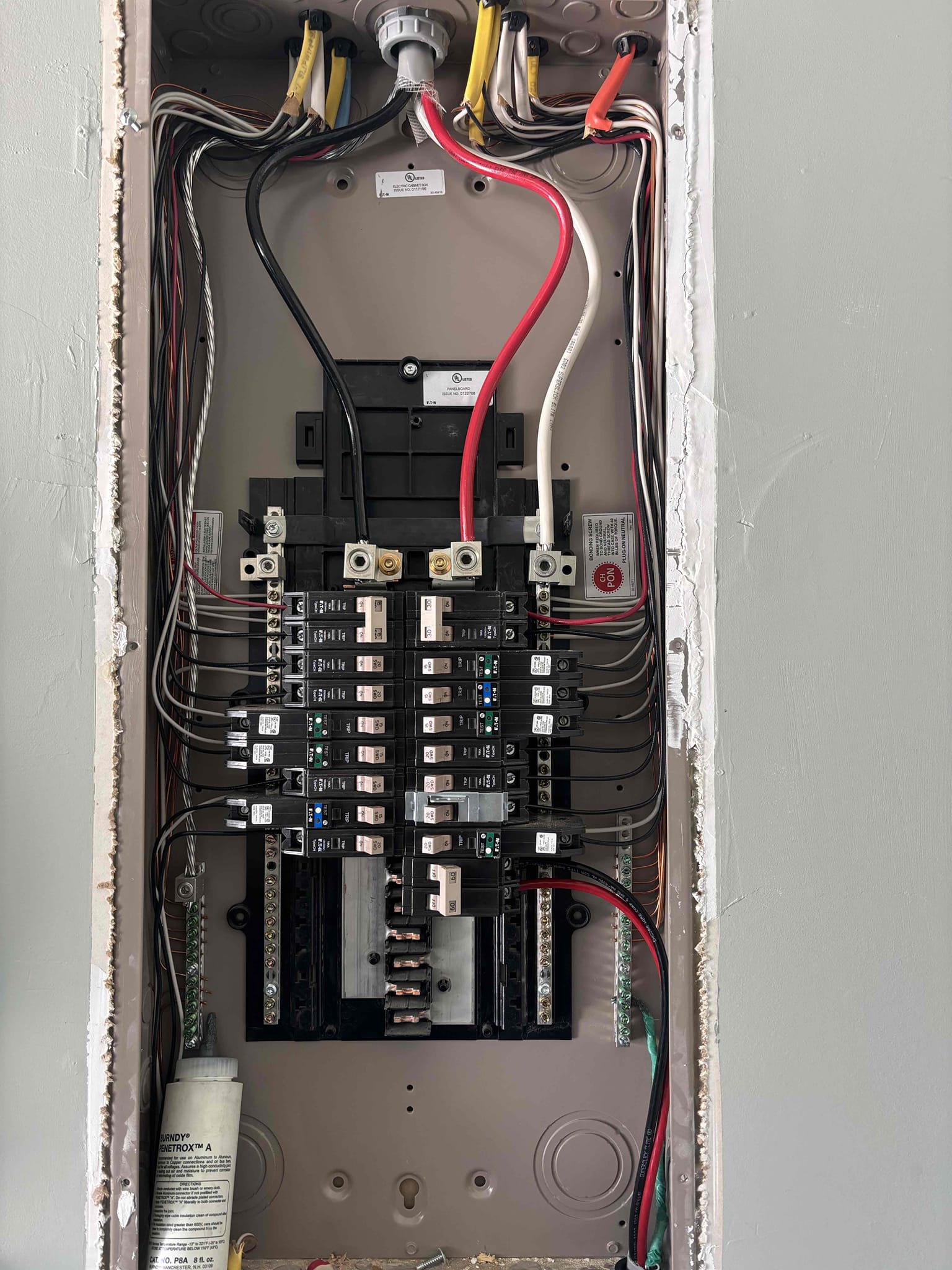 60 Amp Level 2 EV Charger Installation in Holly Springs, NC completed by Touchstone Electric