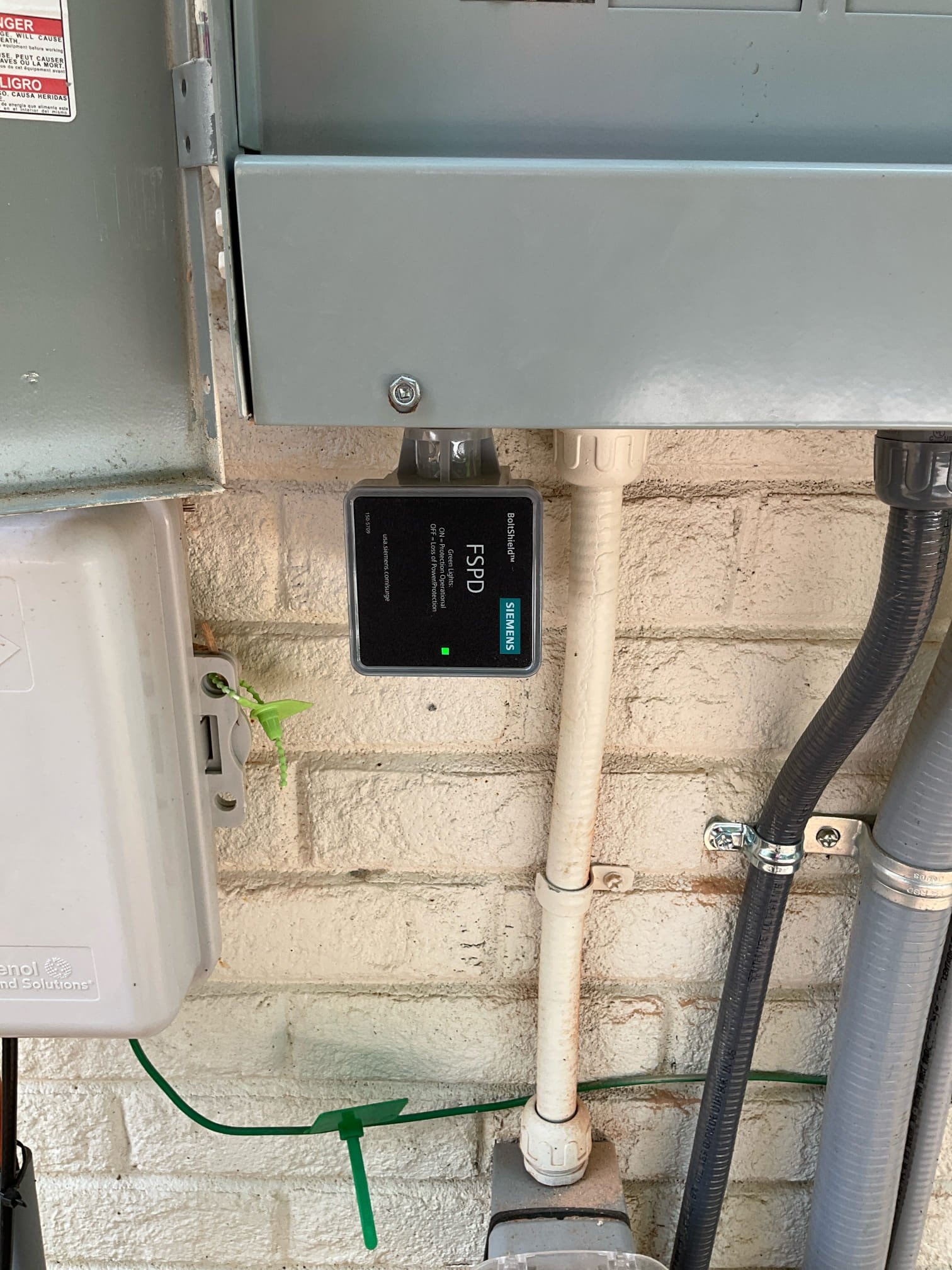 Whole-House Surge Protector Installation in Charlotte, NC completed by Touchstone Electric