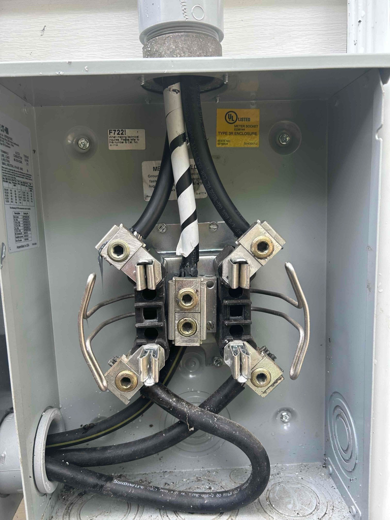 Electrical Service Riser and Feeder Replacement in Charlotte, NC completed by Touchstone Electric