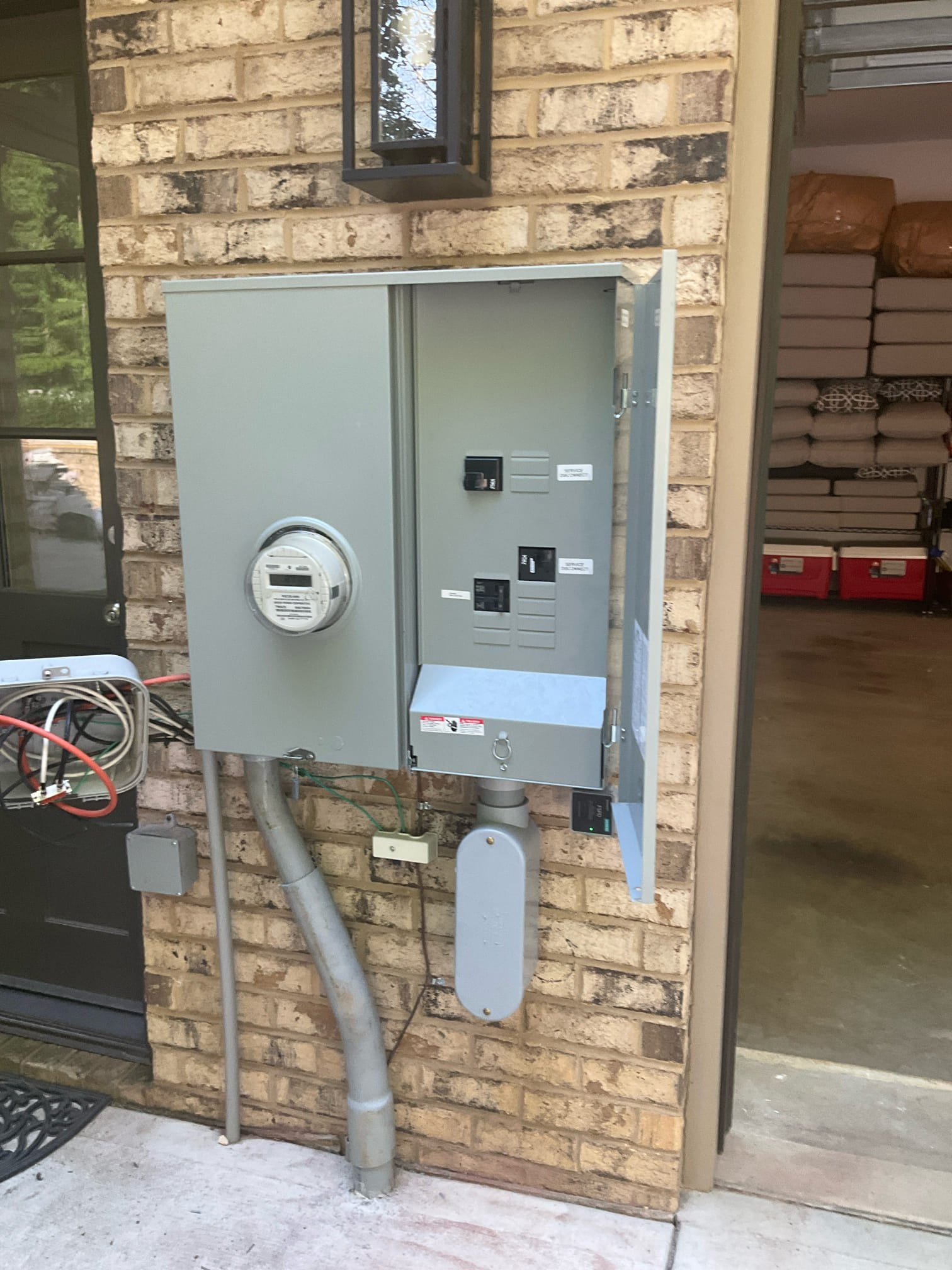 Electrical Outlet Installation & Weatherproof Cover in Charlotte completed by Touchstone Electric