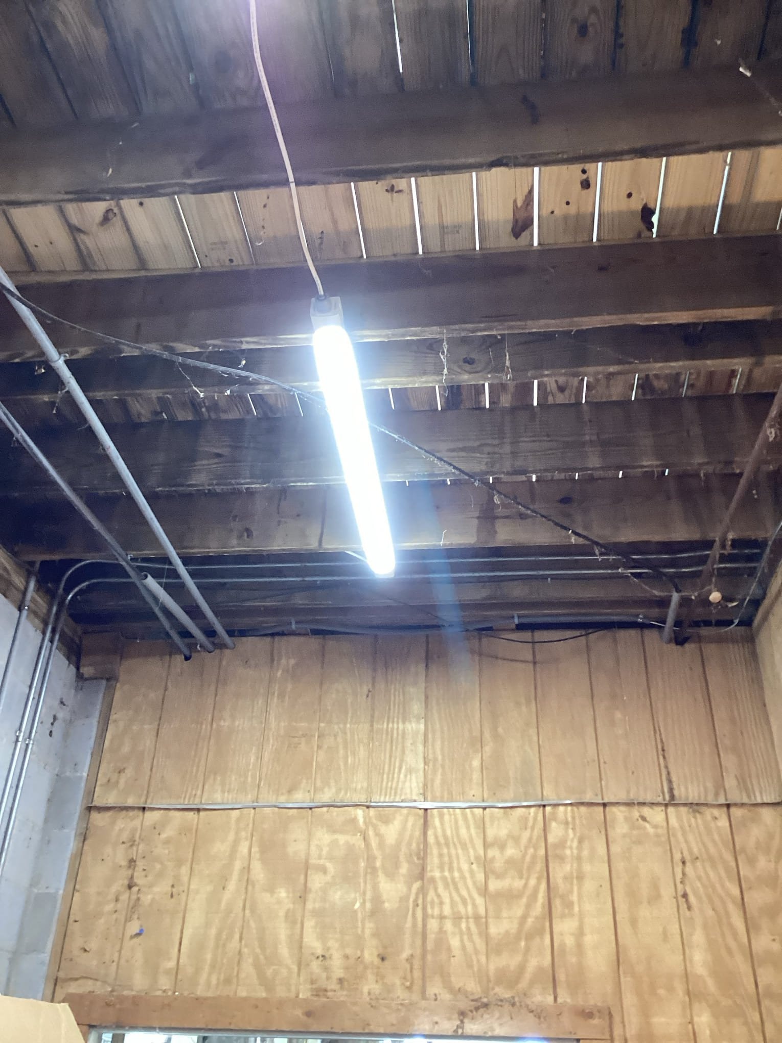 Pendant light installation & switch replacement in Durham, NC completed by Touchstone Electric