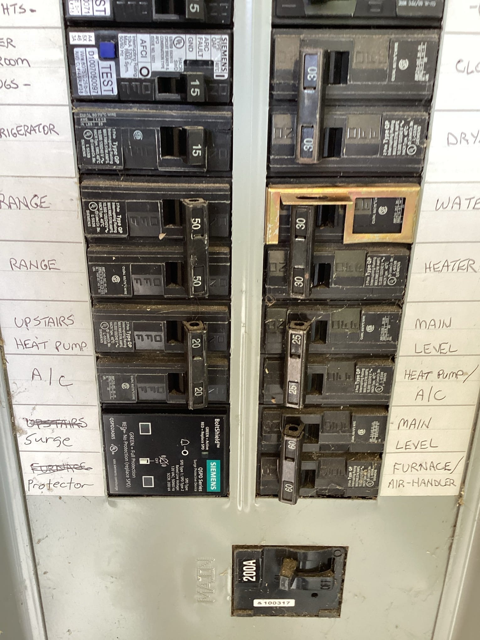 Whole-Home Surge Protector Installation in Tobaccoville, NC completed by Touchstone Electric