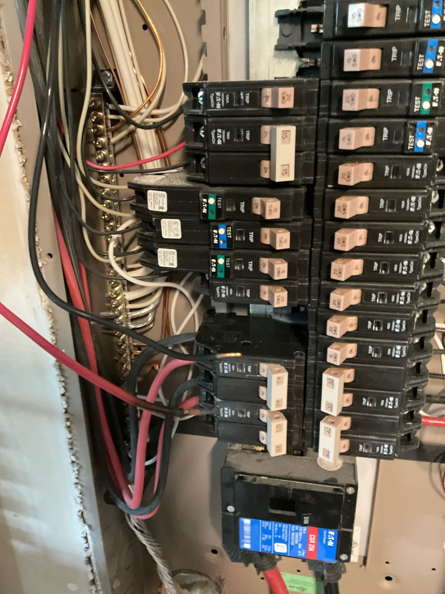 30-Amp Circuit Breaker Repair & Replacement in Matthews, NC completed by Touchstone Electric