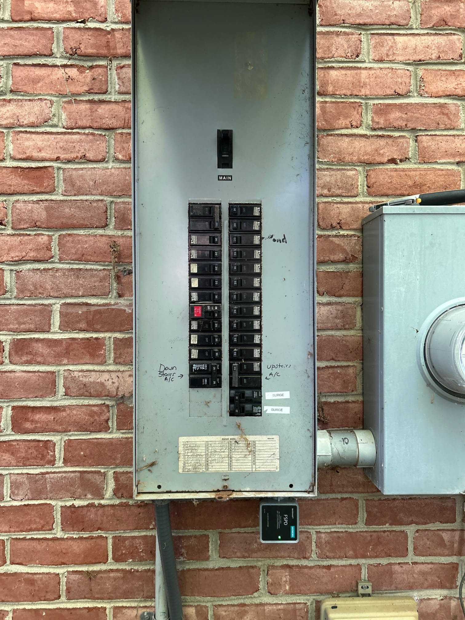 Whole-Home Surge Protector Installation in Cramerton, NC completed by Touchstone Electric