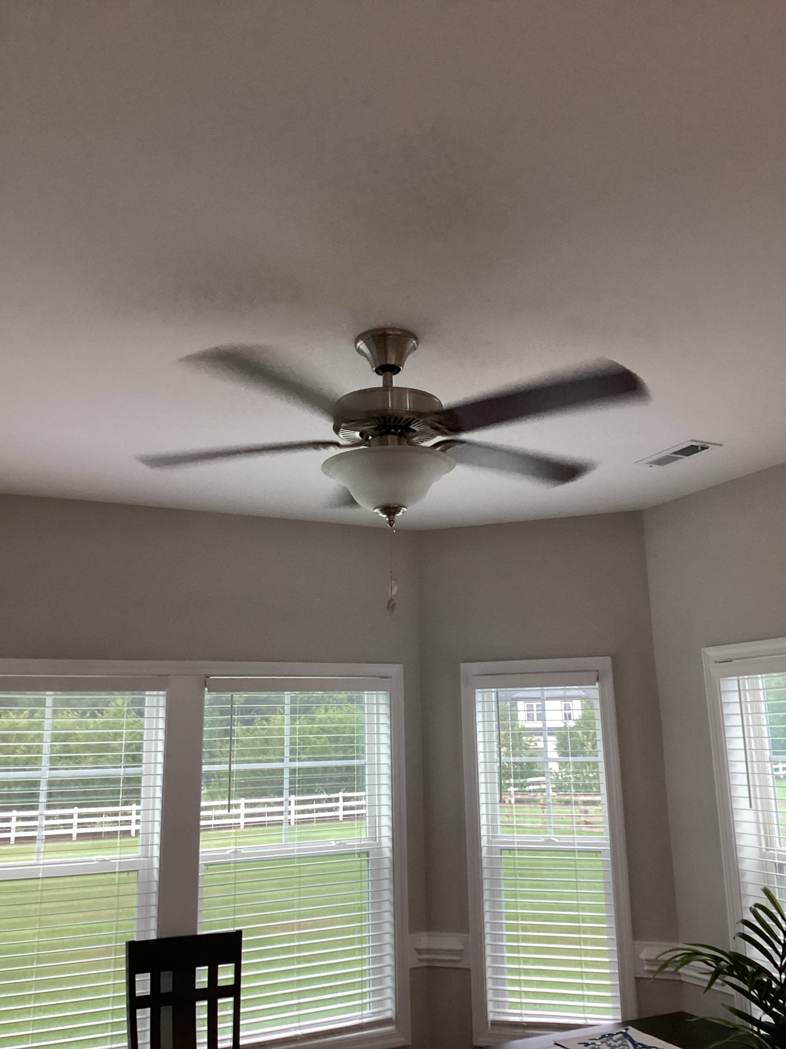 Ceiling Fan & Light Fixture Installation in Willow Spring, NC completed by Touchstone Electric