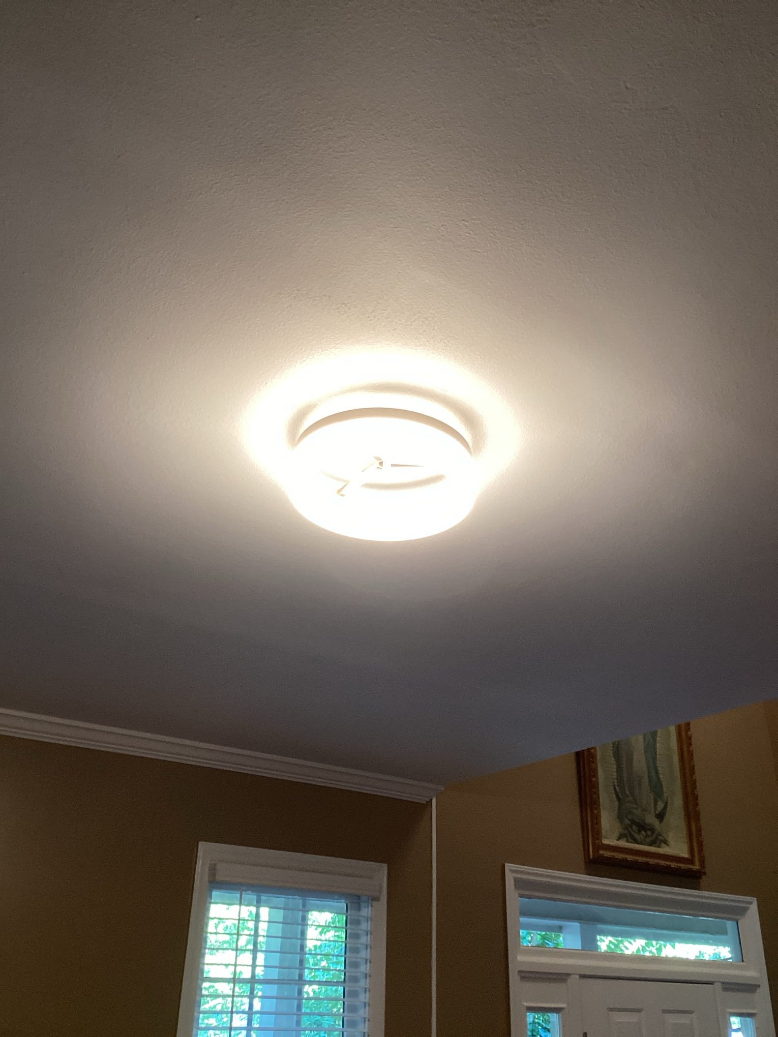 Ceiling Fan Installation on Existing Circuit in Cary, NC completed by Touchstone Electric