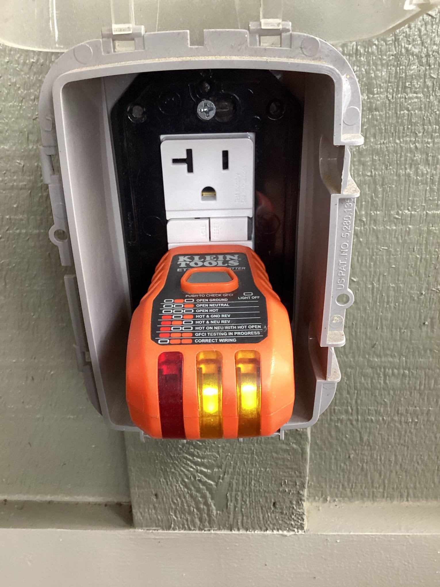 Denver, NC GFCI Outlet Replacement for Back Porch – Safe & Code completed by Touchstone Electric