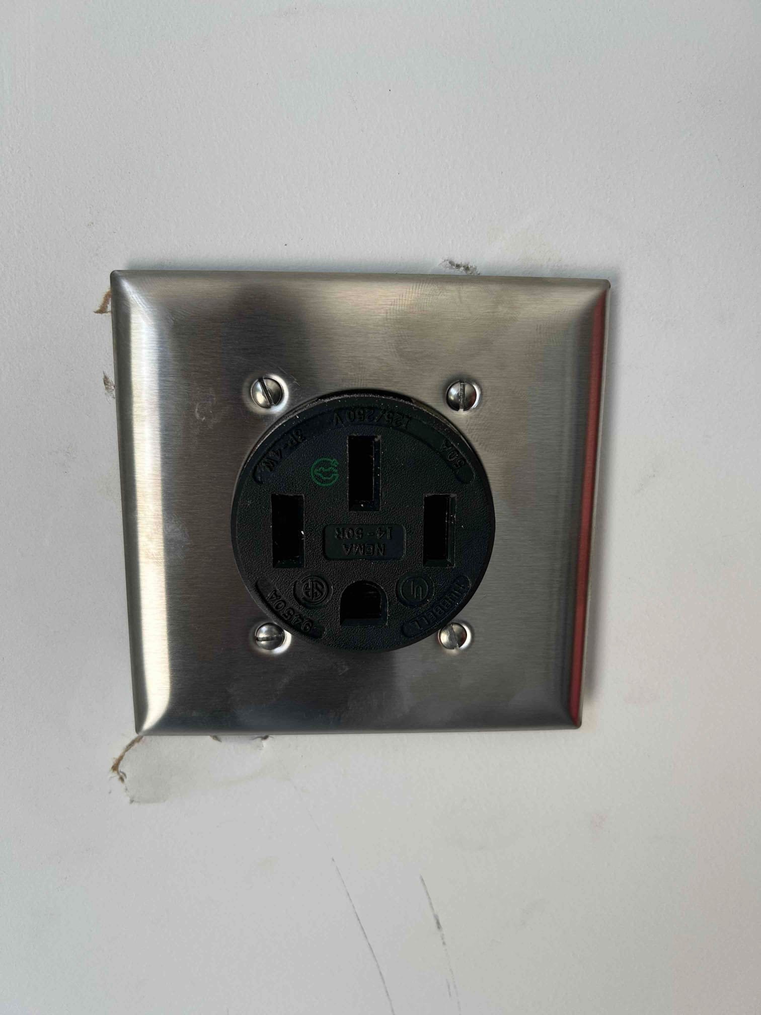 Level 2 EV Charger Outlet Installation in Waxhaw, NC | NEMA 14-50 completed by Touchstone Electric