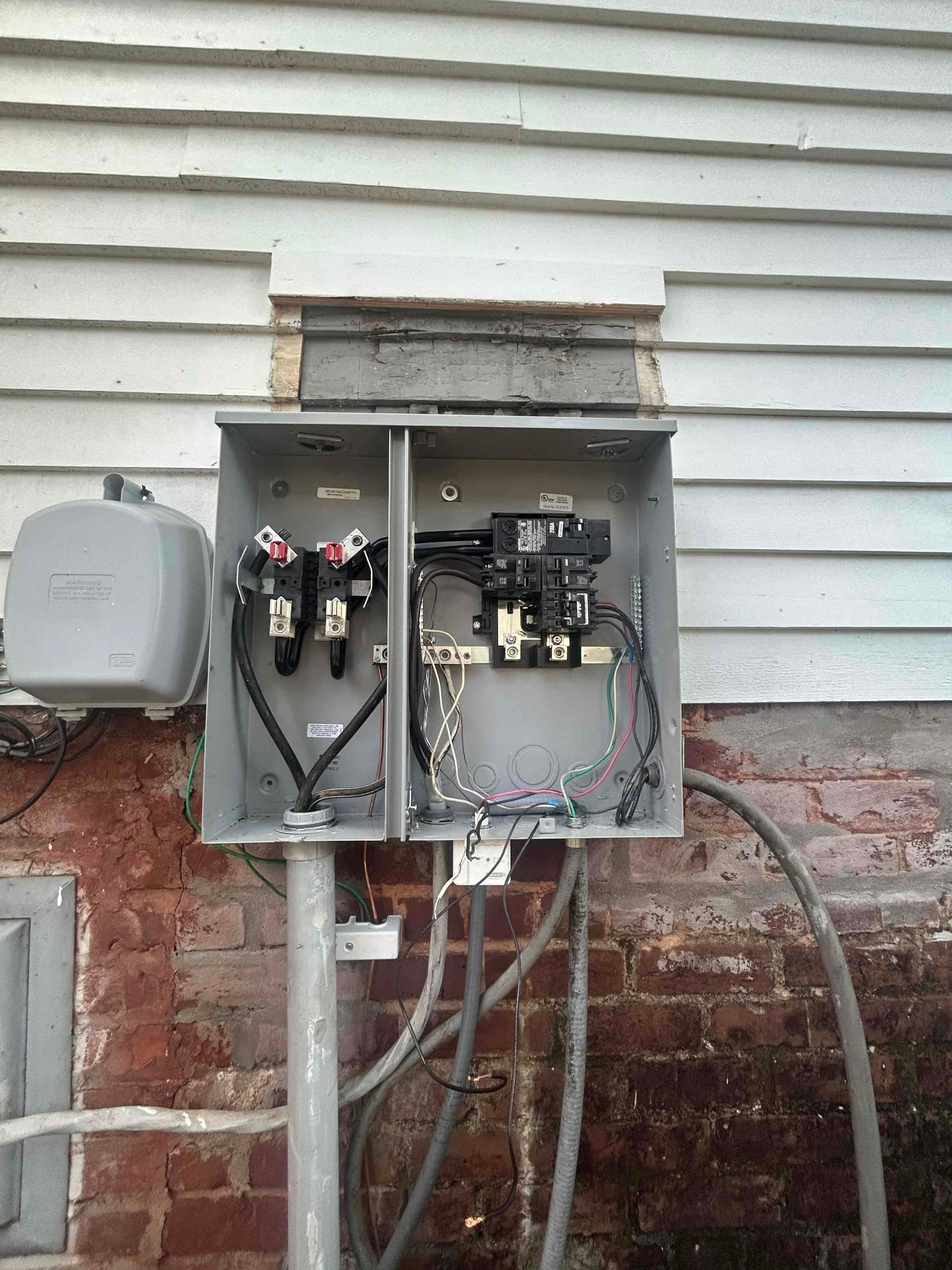 Electrical 200A Meter-Panel Combo Replacement in Morgantown, NC completed by Touchstone Electric