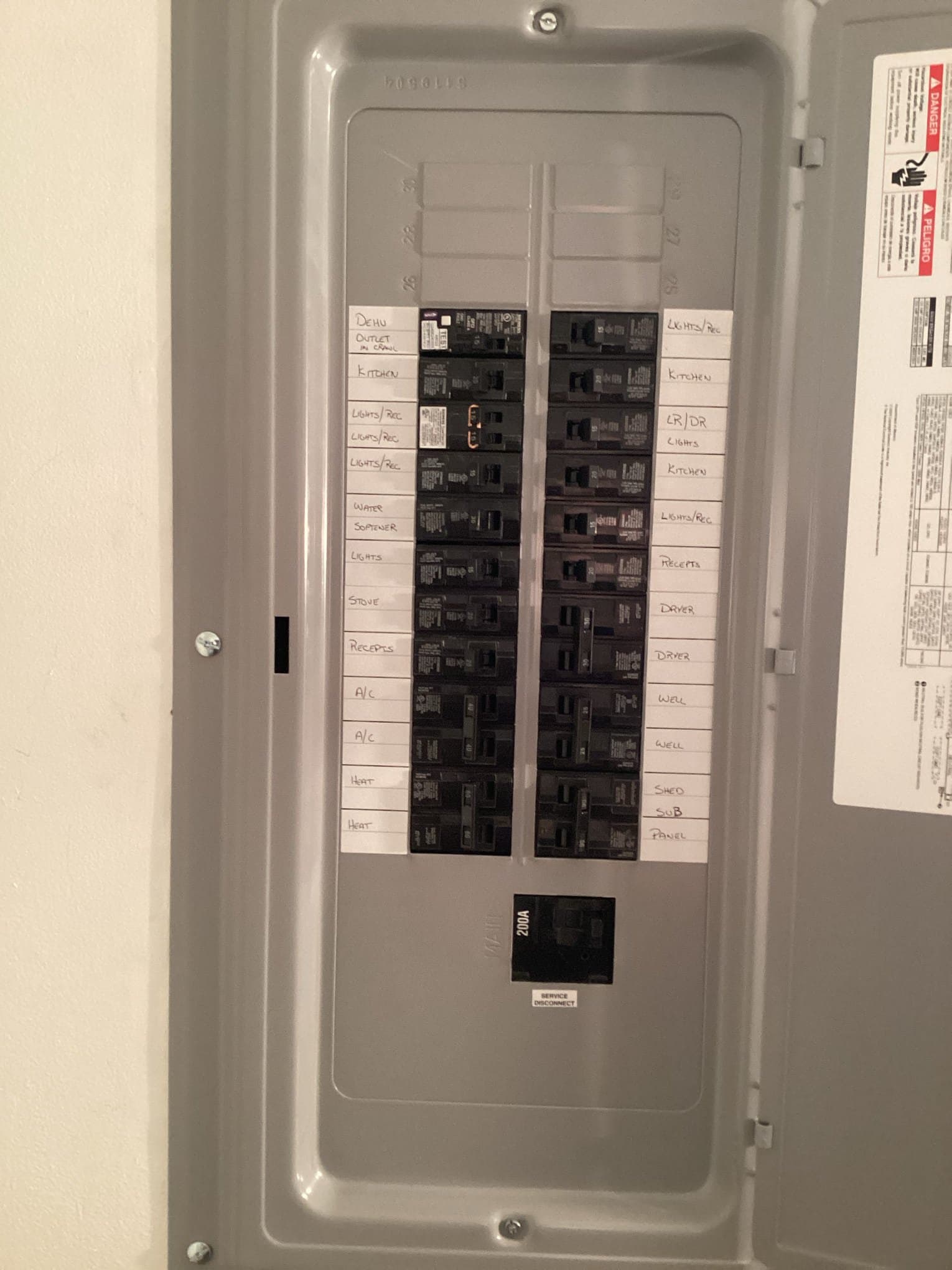 200 Amp Aluminum Electrical Panel Upgrade in Mount Holly, NC
