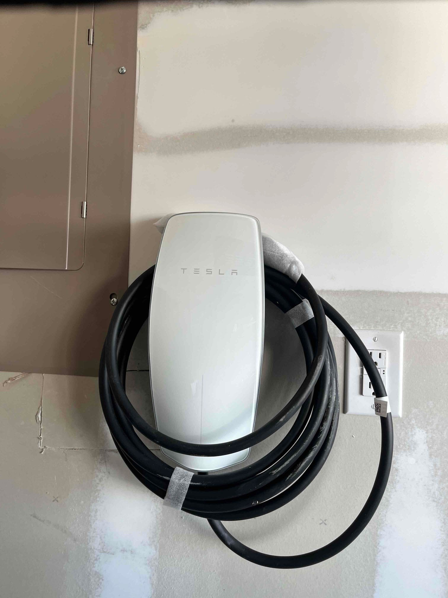 Granite Quarry, NC Tesla Charger Installation & 50A Circuit Upgrade completed by Touchstone Electric