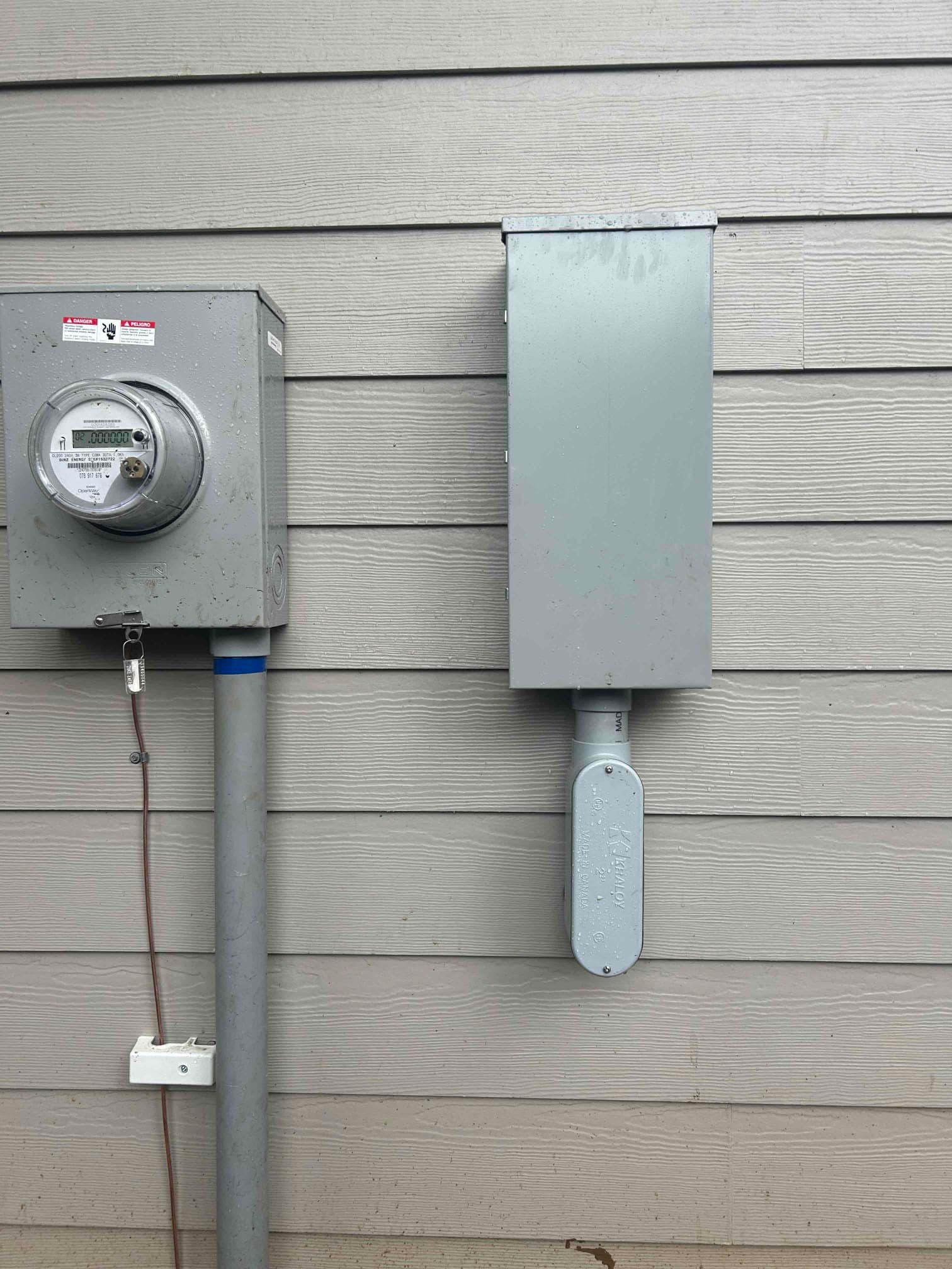 Charlotte Meter Base & 200A Service Replacement + Main Feeder
