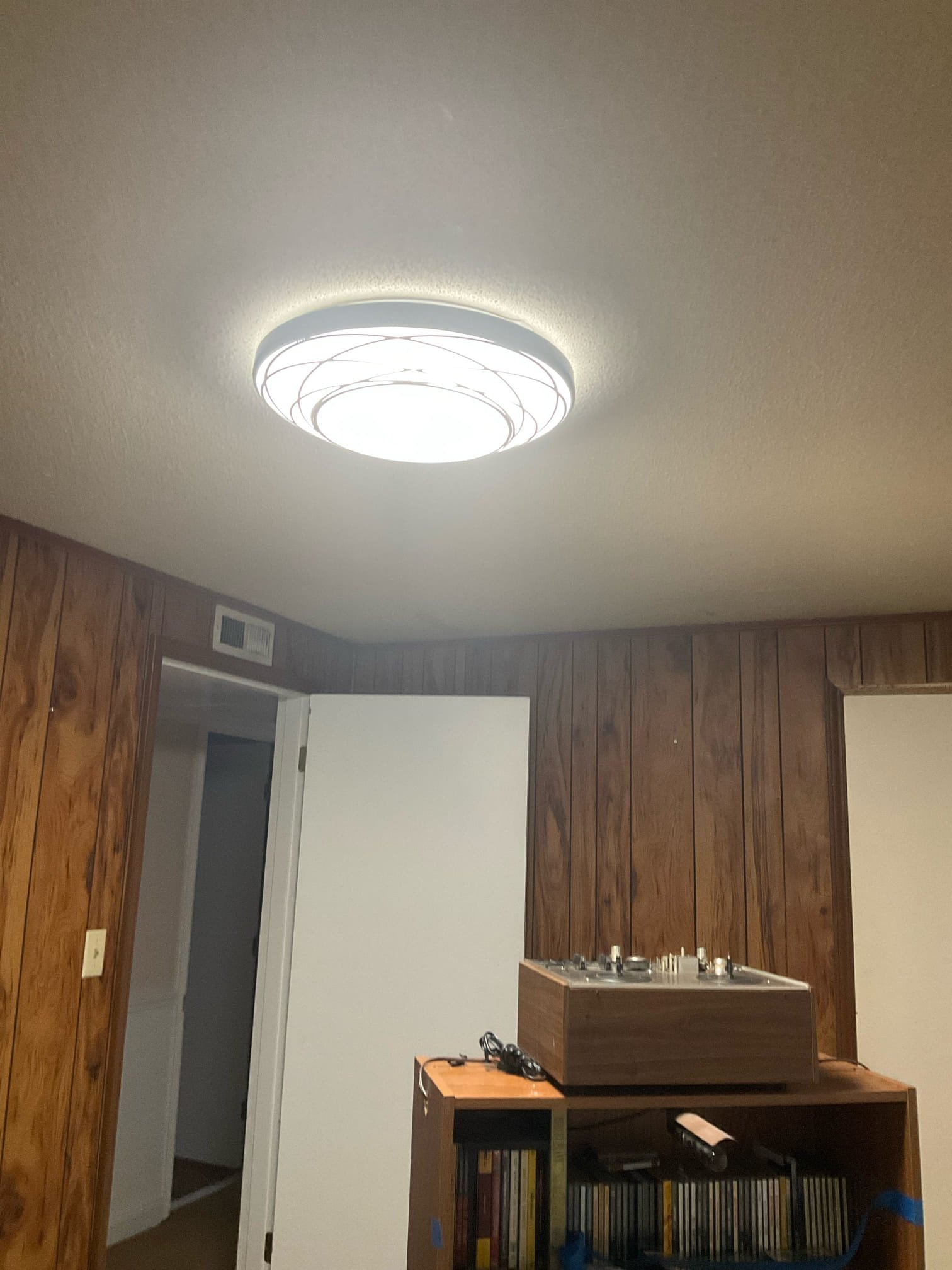 Outlet Installation & Repair with Ceiling Lighting in Lowell, NC completed by Touchstone Electric