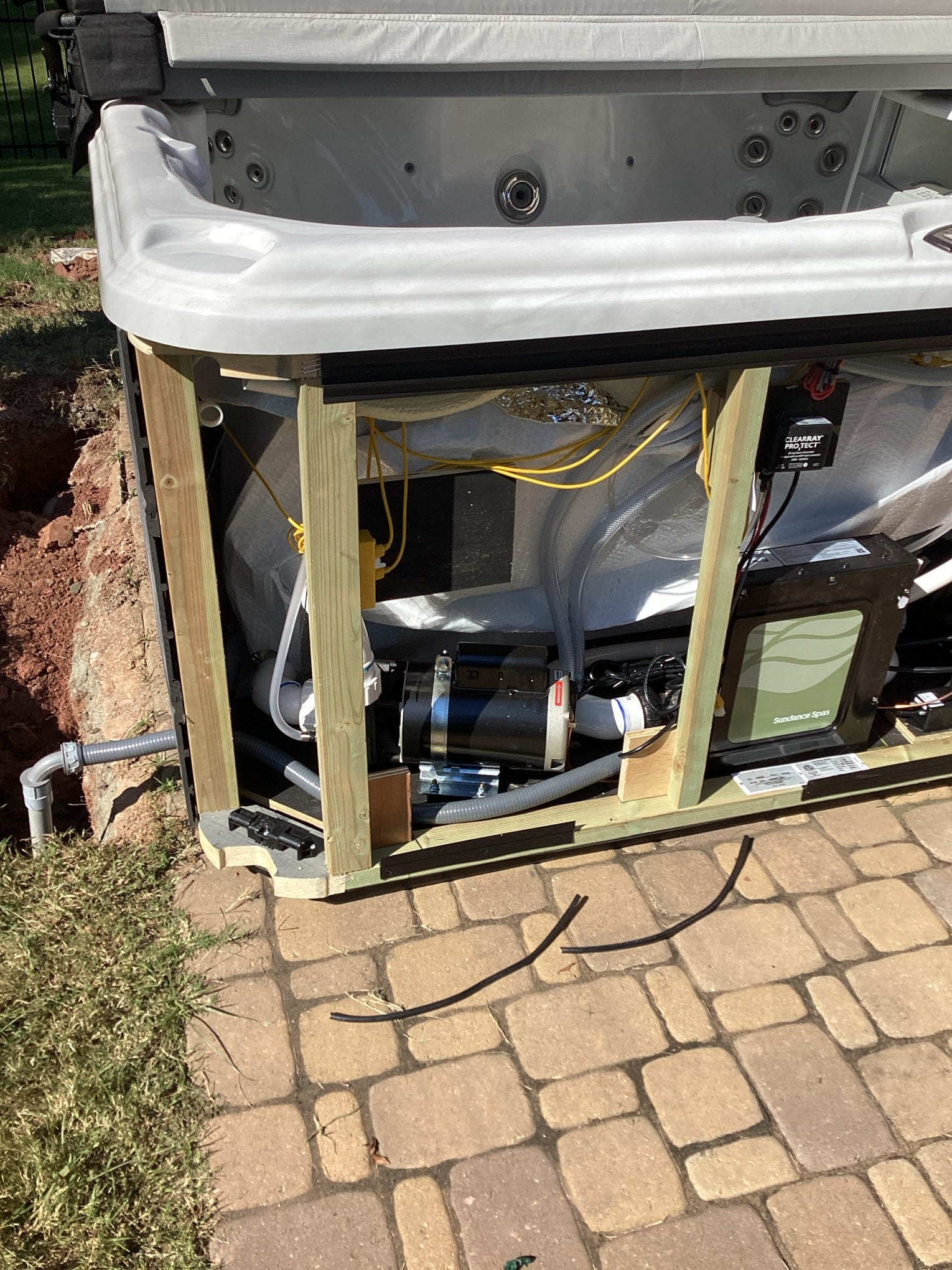 Hot Tub Electrical Installation in Mount Holly - 50A GFCI Circuit