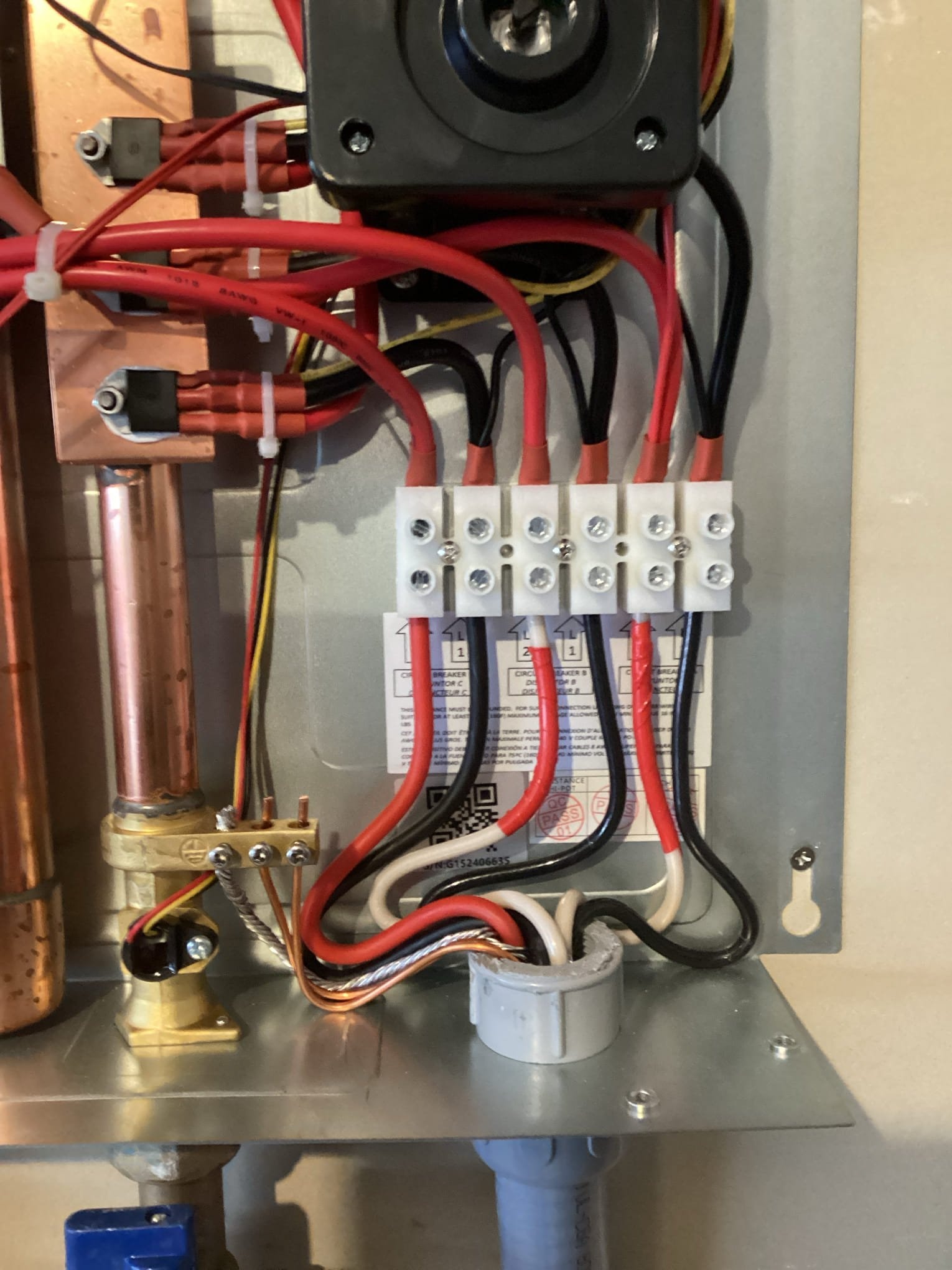 3x 40-Amp Double-Pole Breaker Installation in China Grove, NC completed by Touchstone Electric