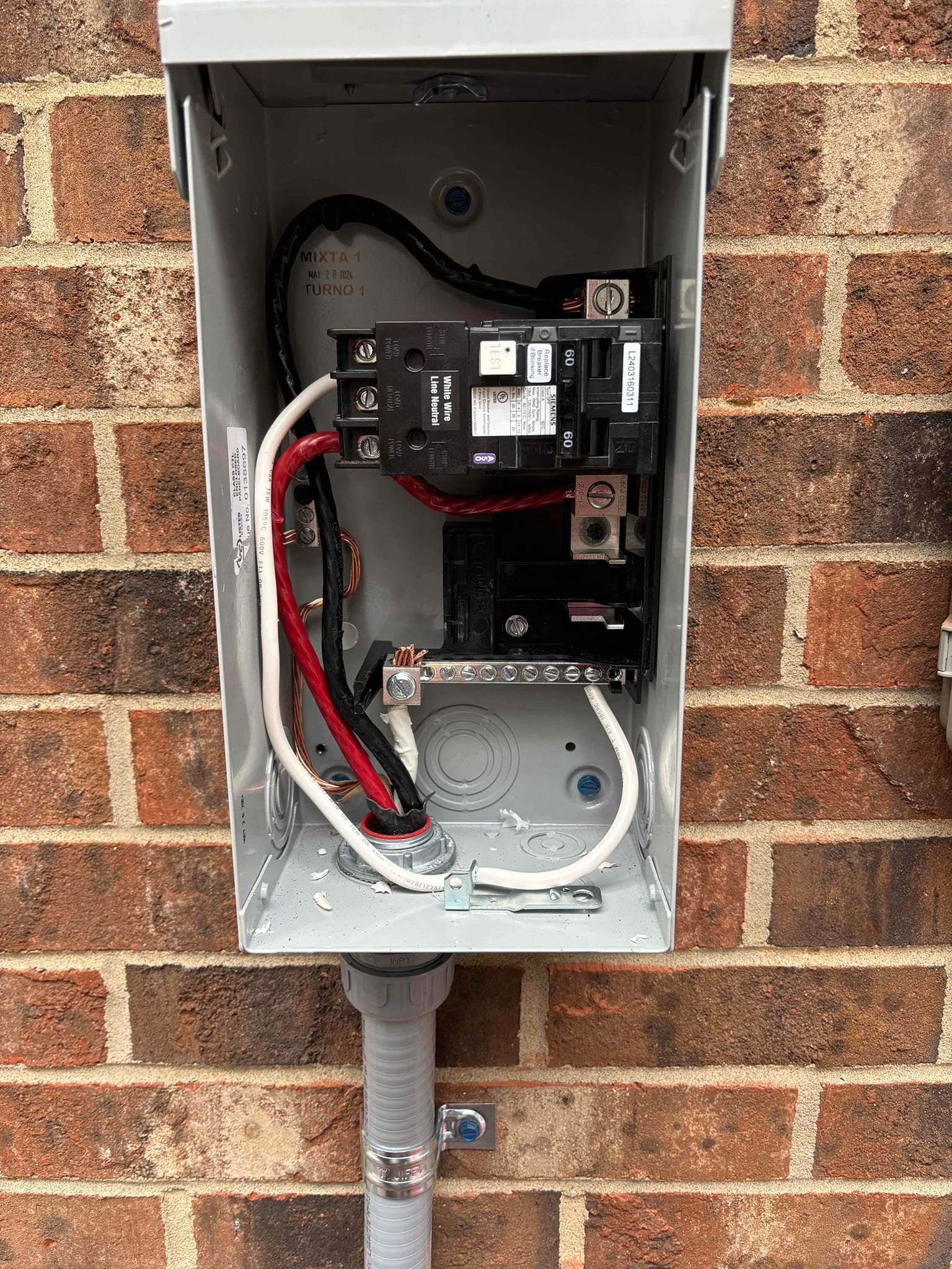 Swim Spa Electrical Subpanel Installation in Durham, NC completed by Touchstone Electric