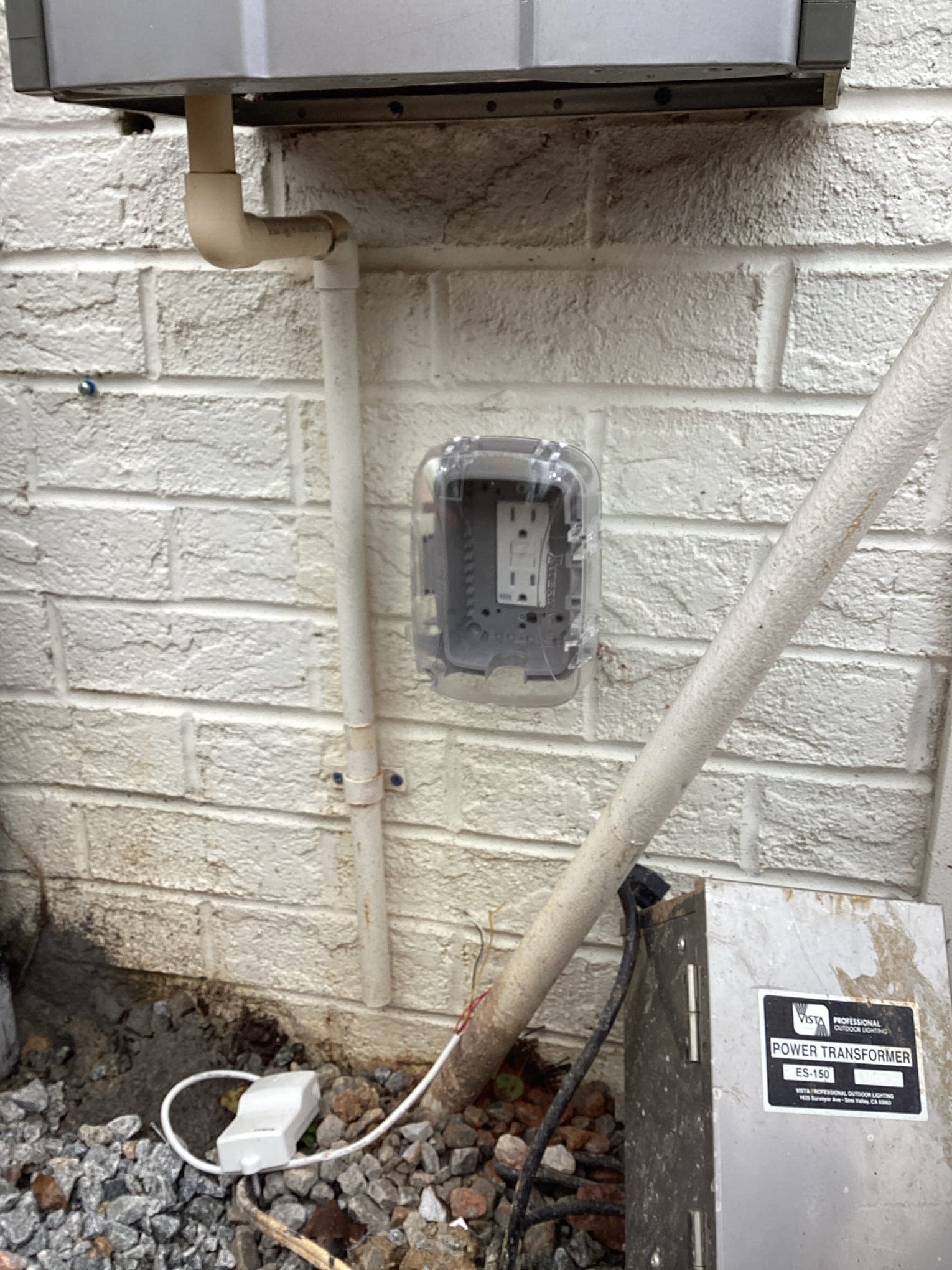 Outdoor Weatherproof Outlet Cover Replacement in Cary, NC completed by Touchstone Electric