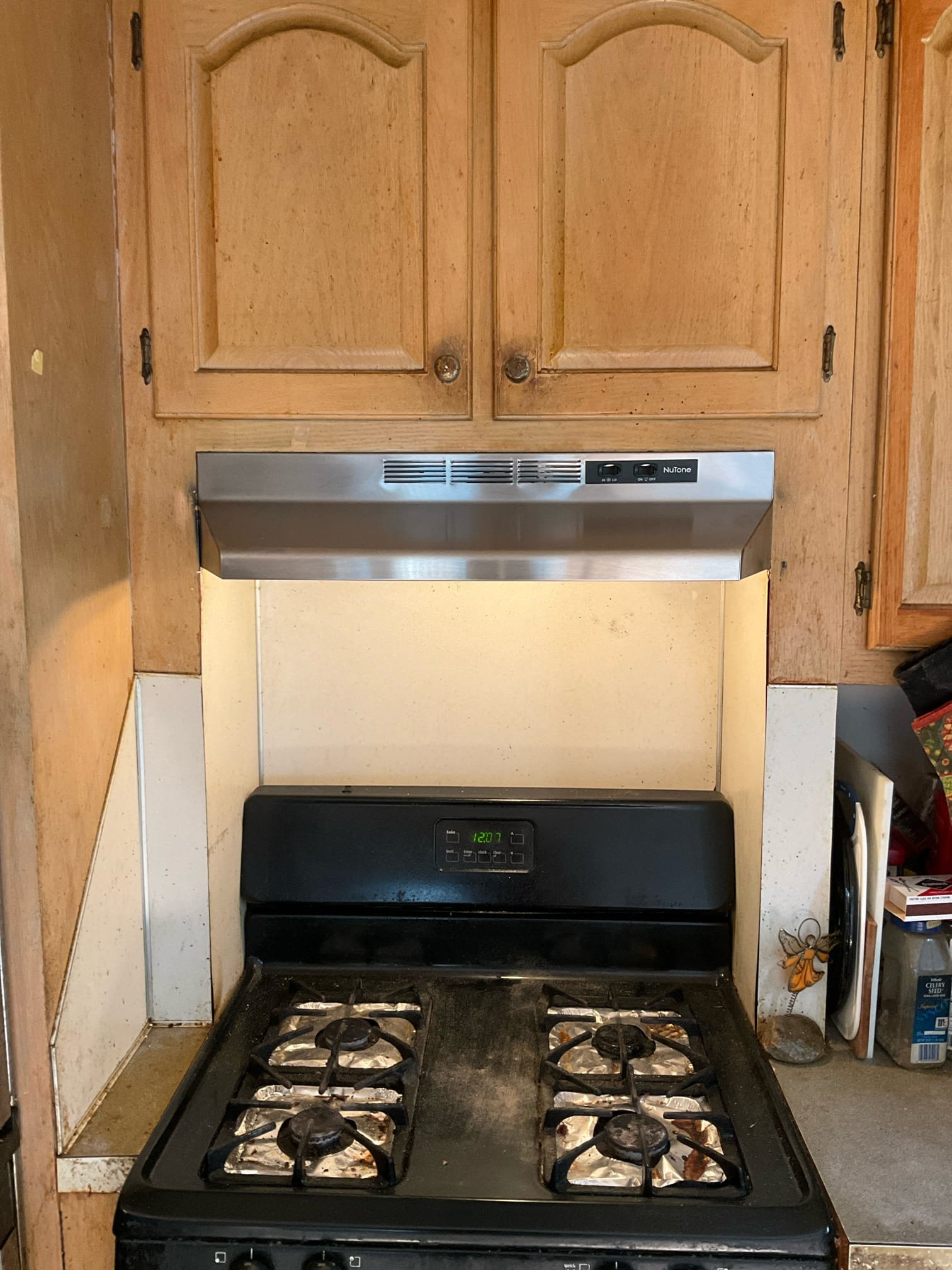 Range Hood Replacement & Installation in Charlotte, NC completed by Touchstone Electric