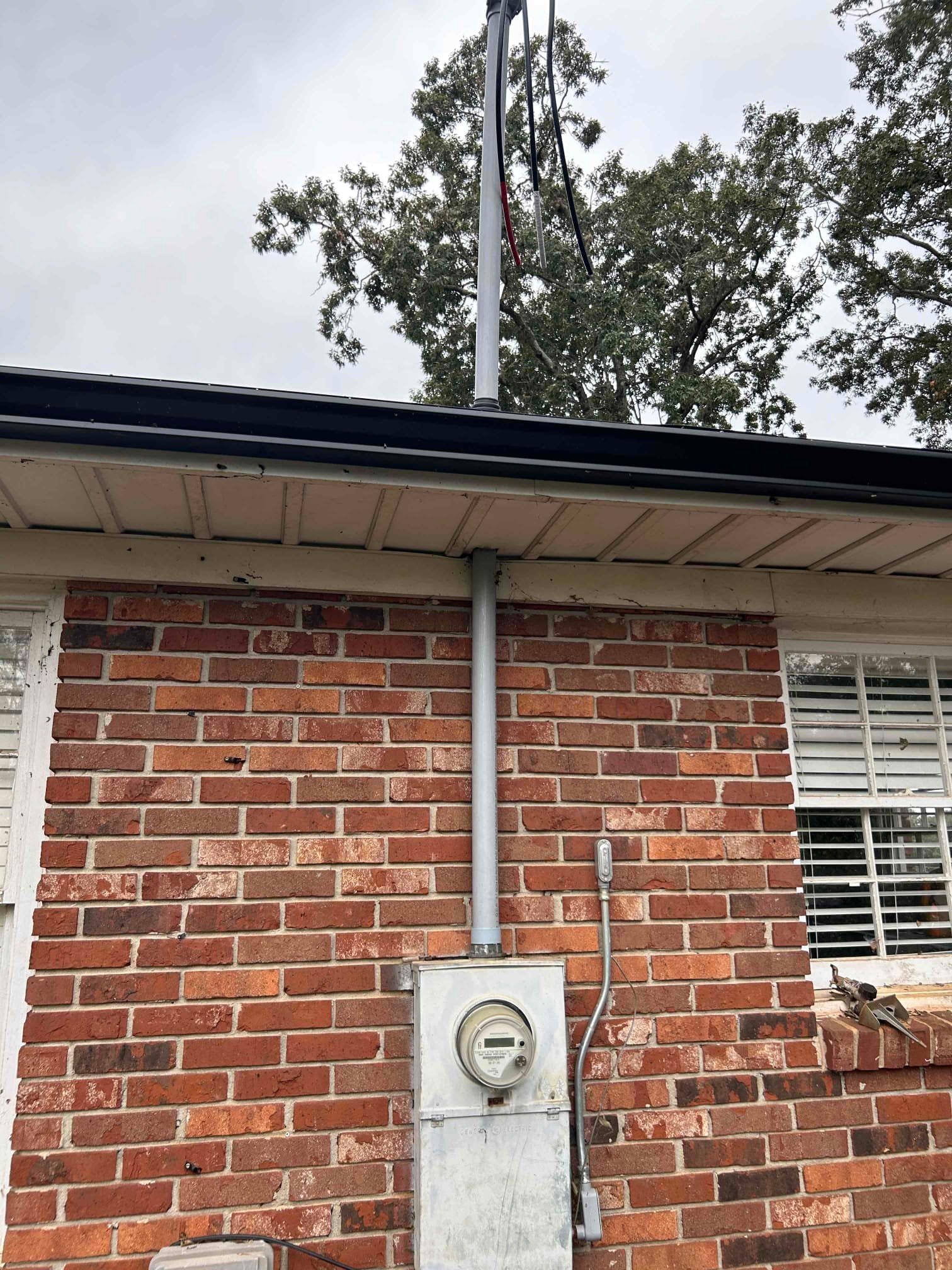 Spartanburg 200A Meter Base & Service Entrance Replacement completed by Touchstone Electric