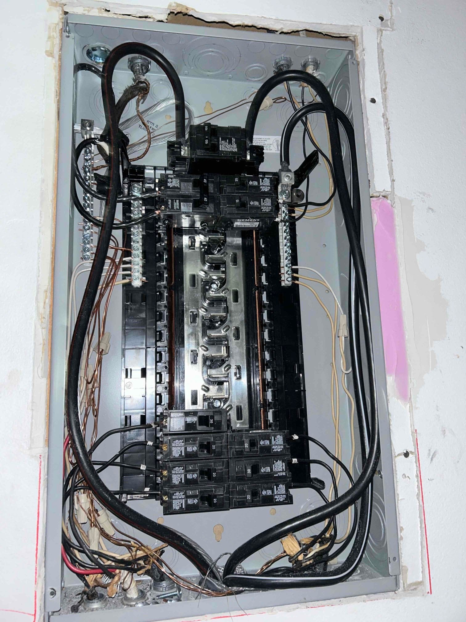 200A Electrical Panel Upgrade & Subpanel Installation in Gastonia completed by Touchstone Electric