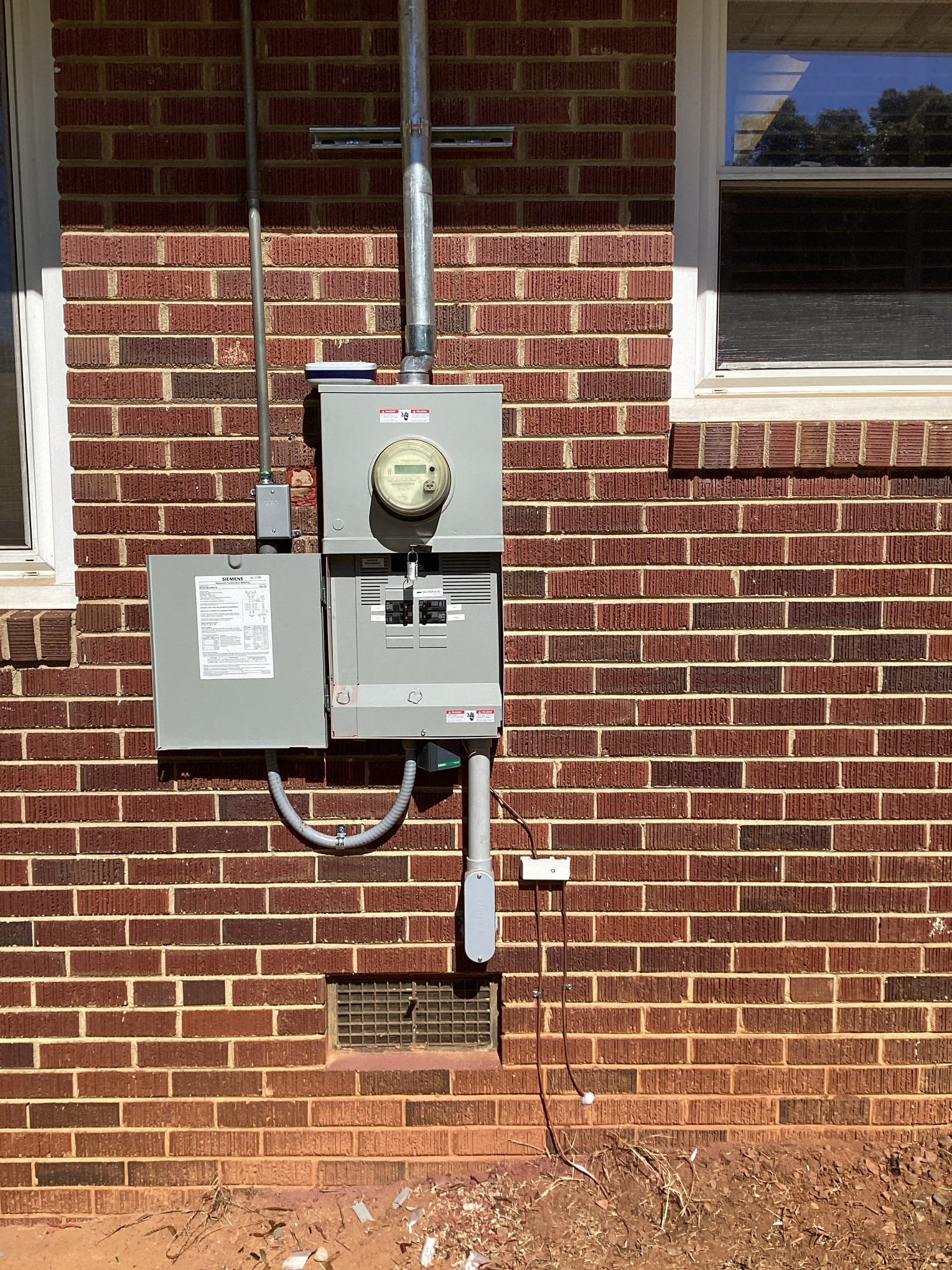 Charlotte Meter Base Combo & Panel Upgrade for 150A Service completed by Touchstone Electric
