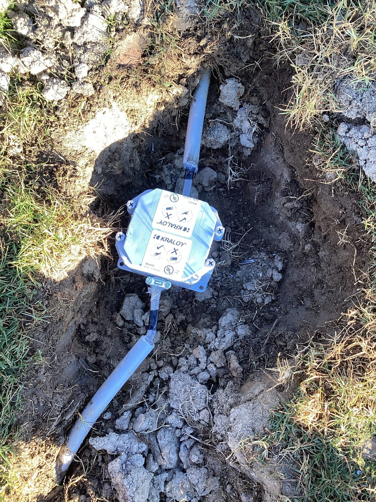 Underground Conduit Repair & Circuit Restoration in Knightdale completed by Touchstone Electric