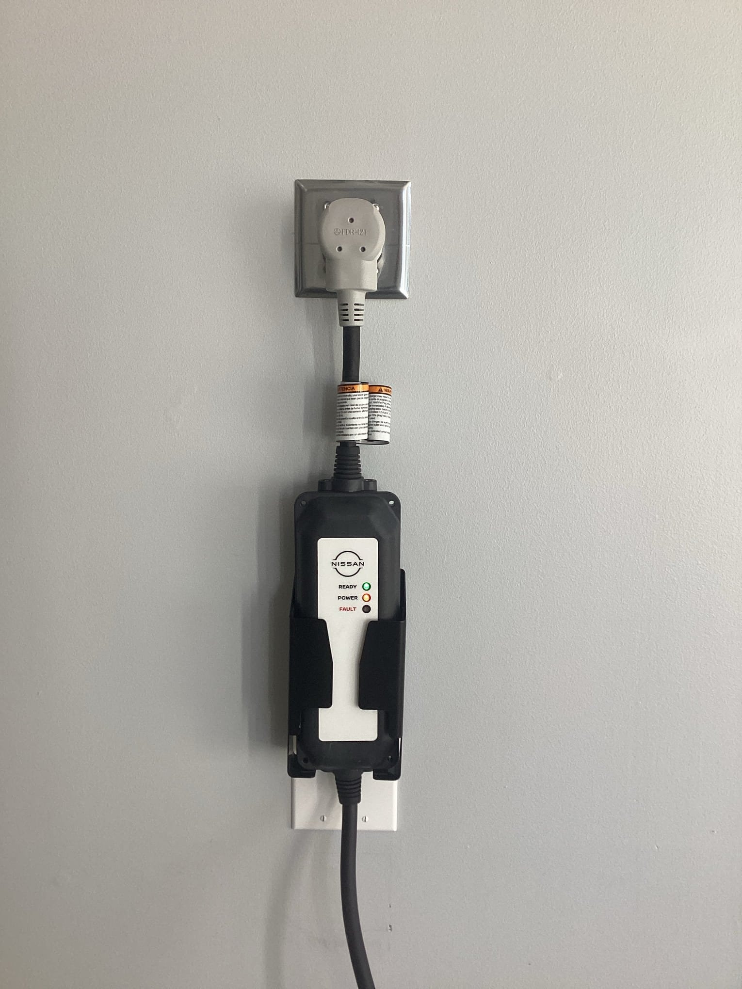 Level 2 EV Charger Outlet & 30A Breaker Installation in Salisbury completed by Touchstone Electric