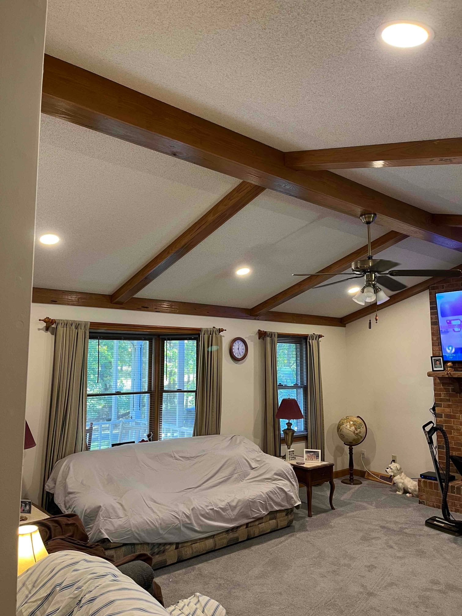 Recessed Can Light Install & Smart Dimmer in Rock Hill, SC completed by Touchstone Electric