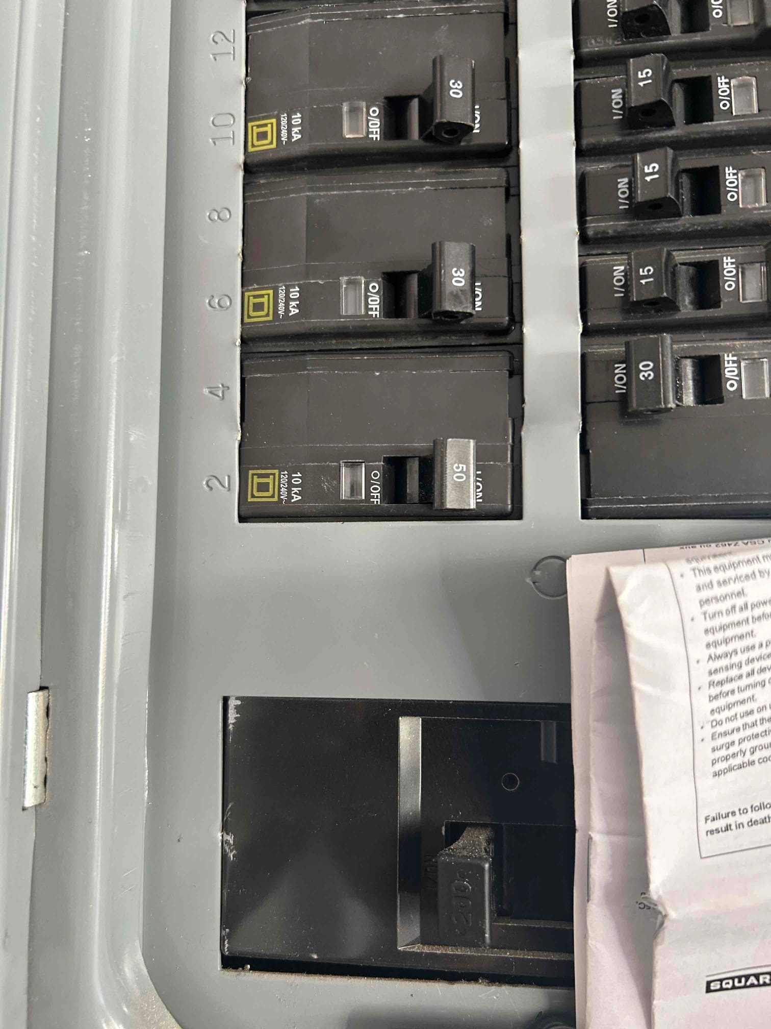 Whole-Home Surge Protection & Appliance Installation in Charlotte, NC completed by Touchstone Electric