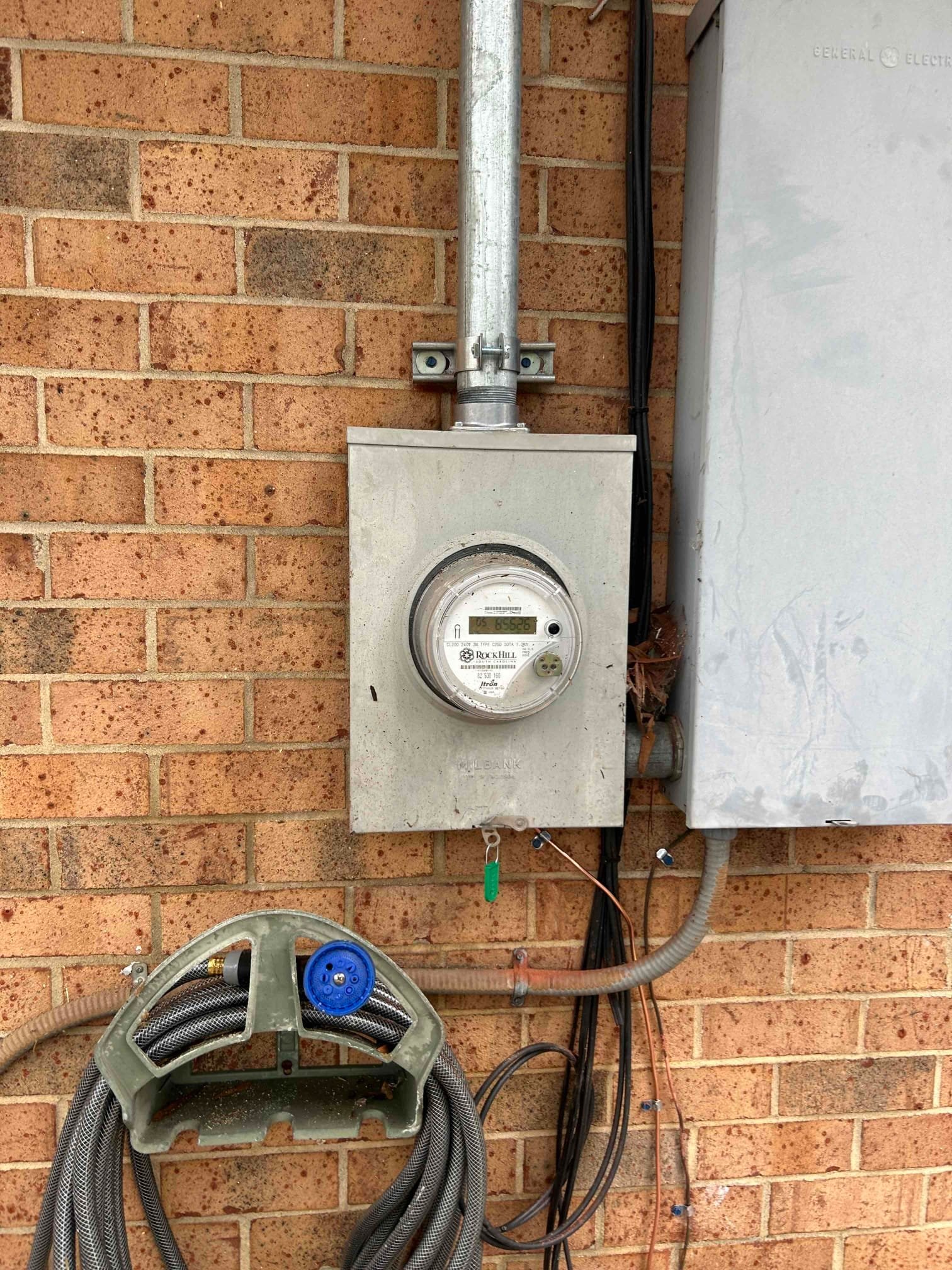 Meter Riser & Weatherhead Replacement Service in Rock Hill, SC completed by Touchstone Electric