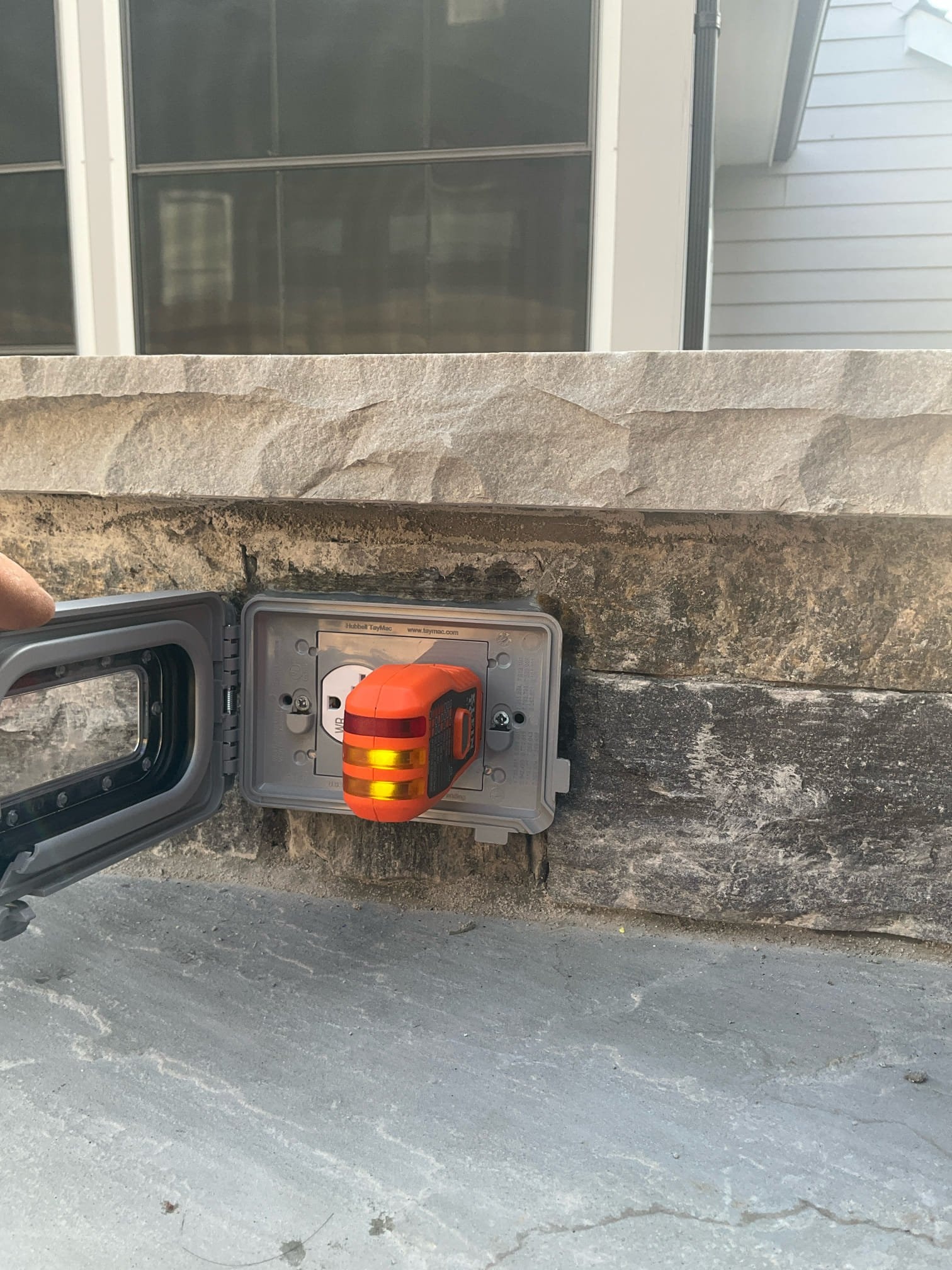 GFCI Circuit & Weatherproof Outlet Installation in Indian Land completed by Touchstone Electric